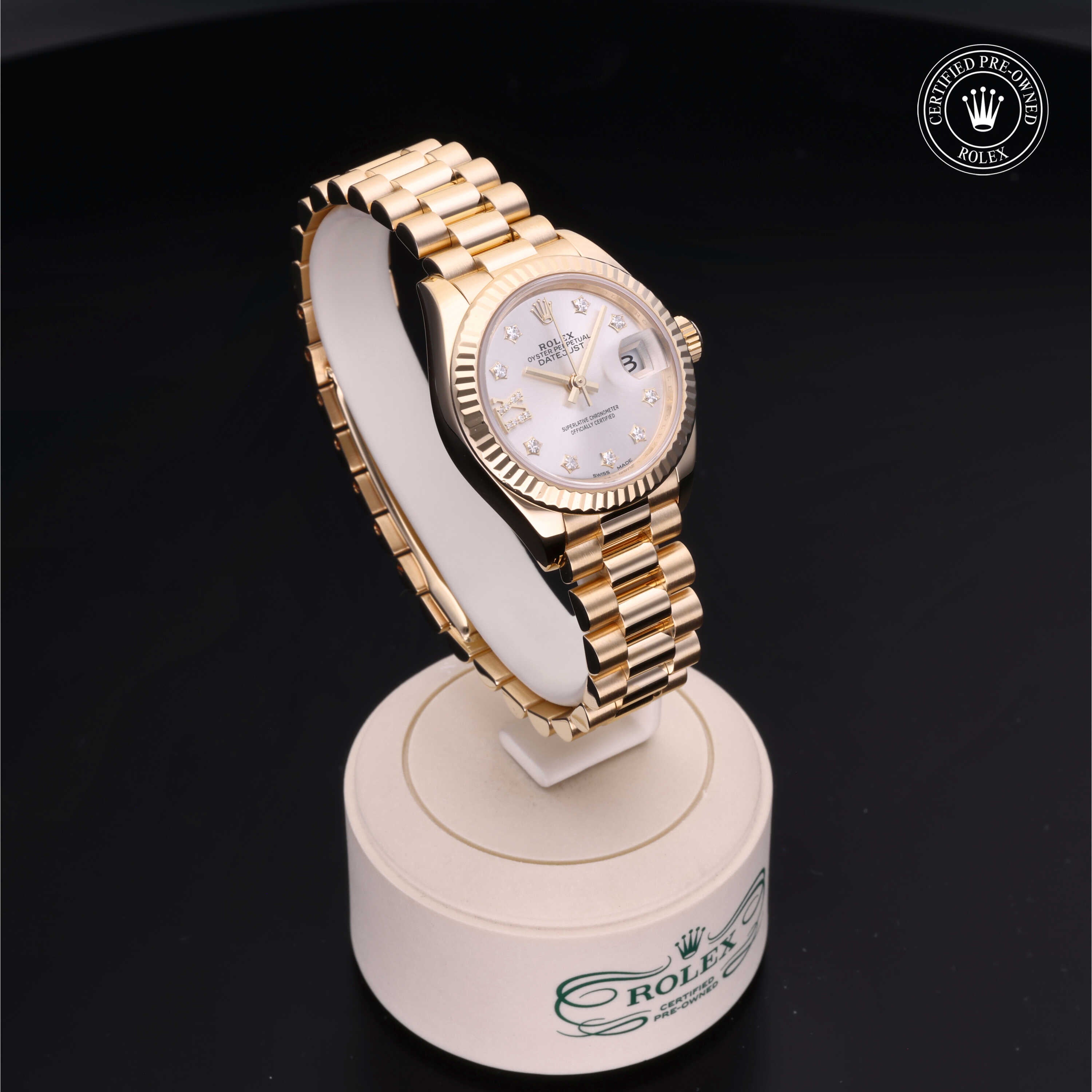 Rolex Certified Pre-Owned Lady Datejust 28mm 279178 P39657Z4 - 360° view