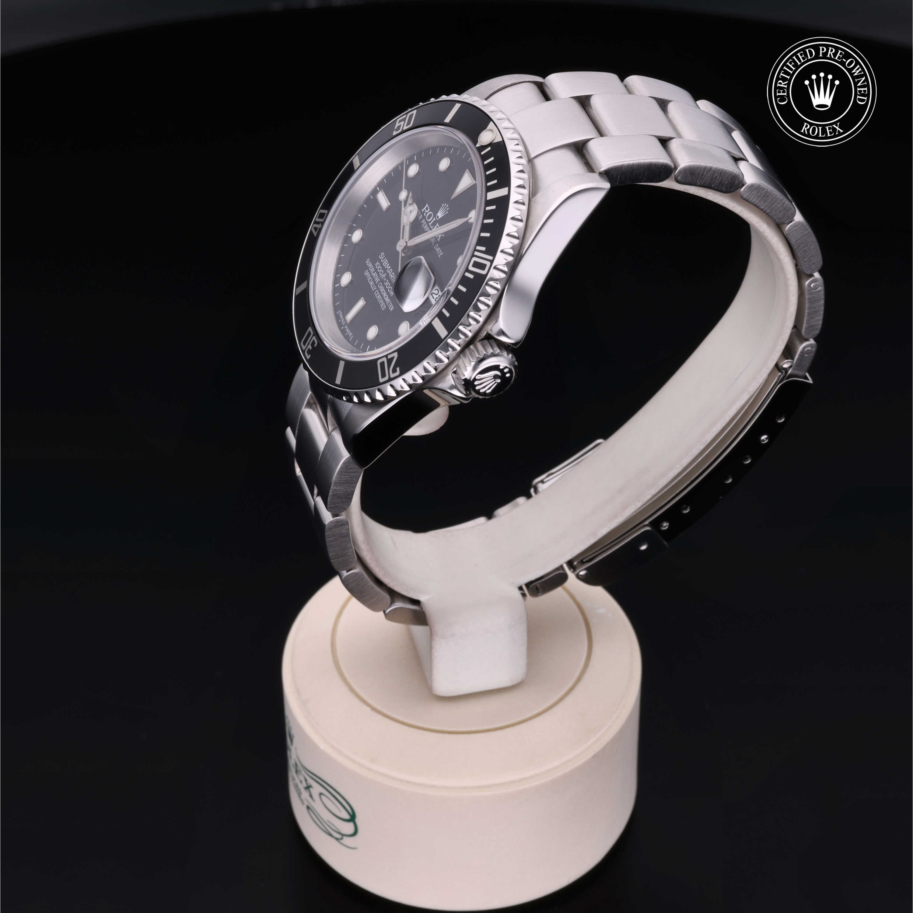 Rolex Certified Pre-Owned Submariner Date 40mm 16610 D977430 - 360° view