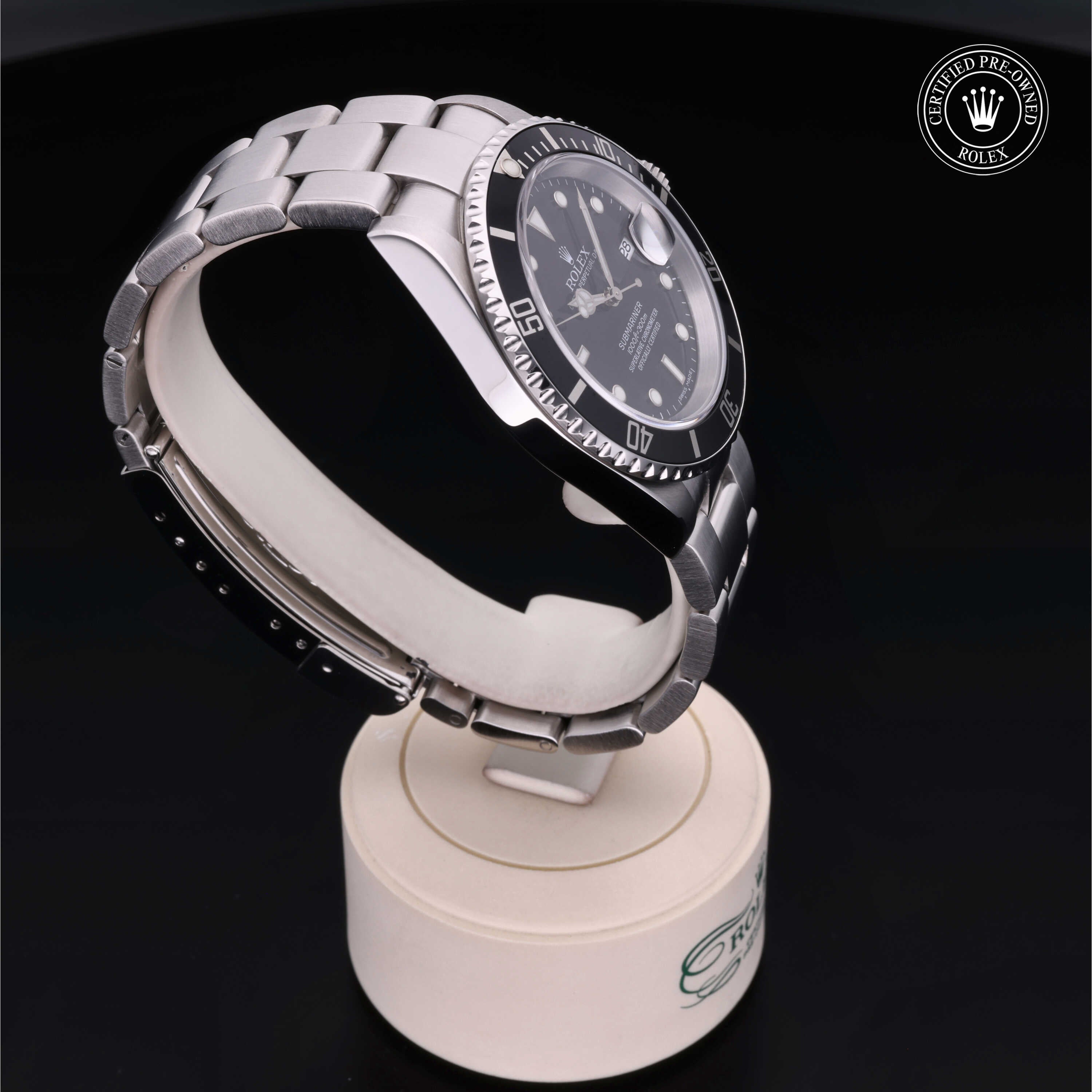 Rolex Certified Pre-Owned Submariner Date 40mm 16610 D977430 - 360° view