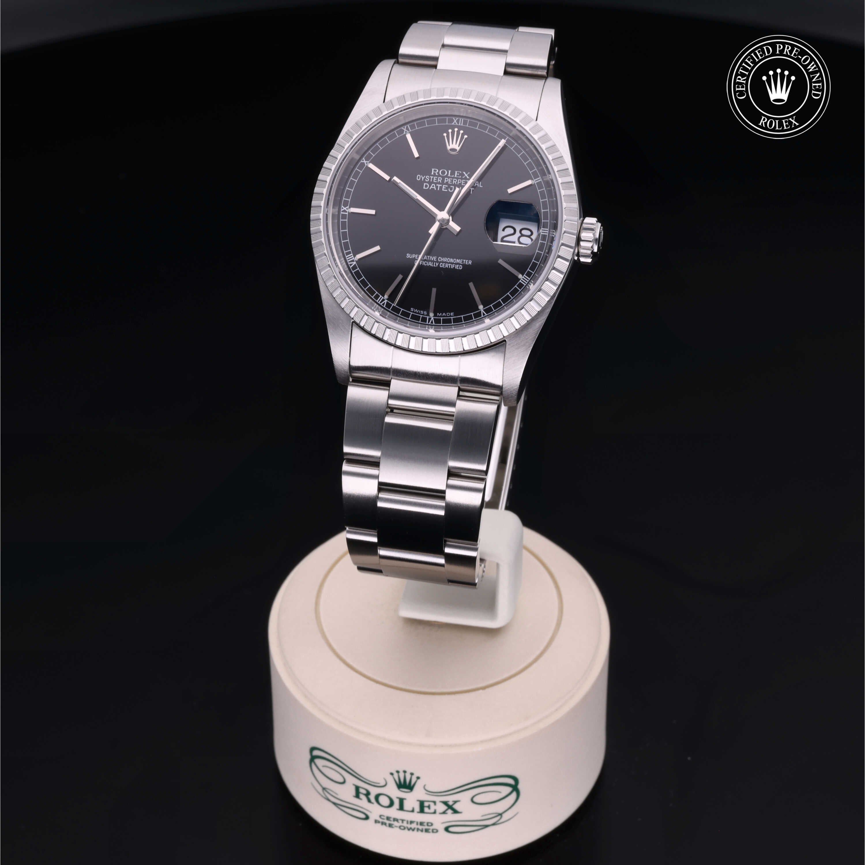 Rolex Certified Pre-Owned Datejust 36mm 16220 F980314 - 360° view