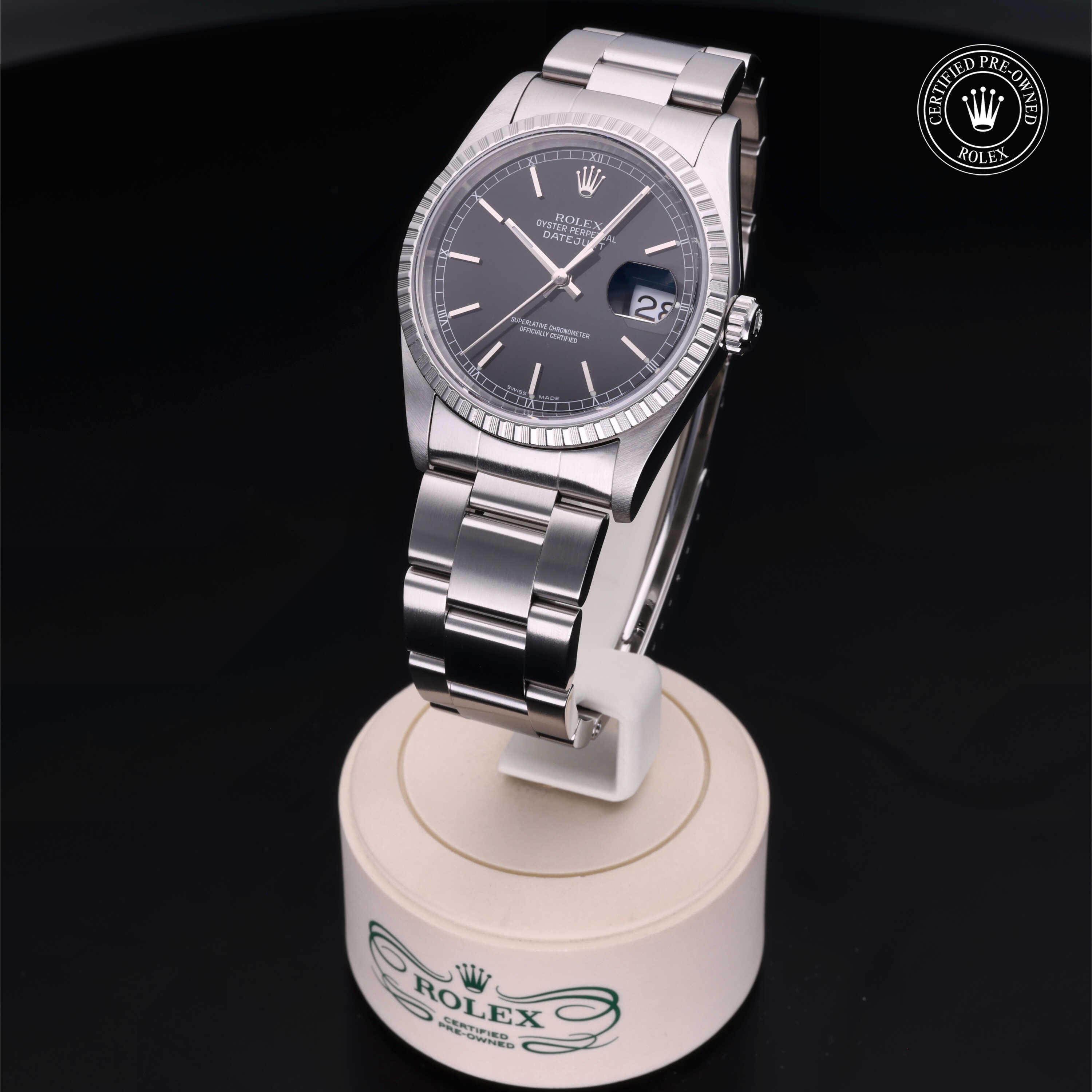 Rolex Certified Pre-Owned Datejust 36mm 16220 F980314 - 360° view