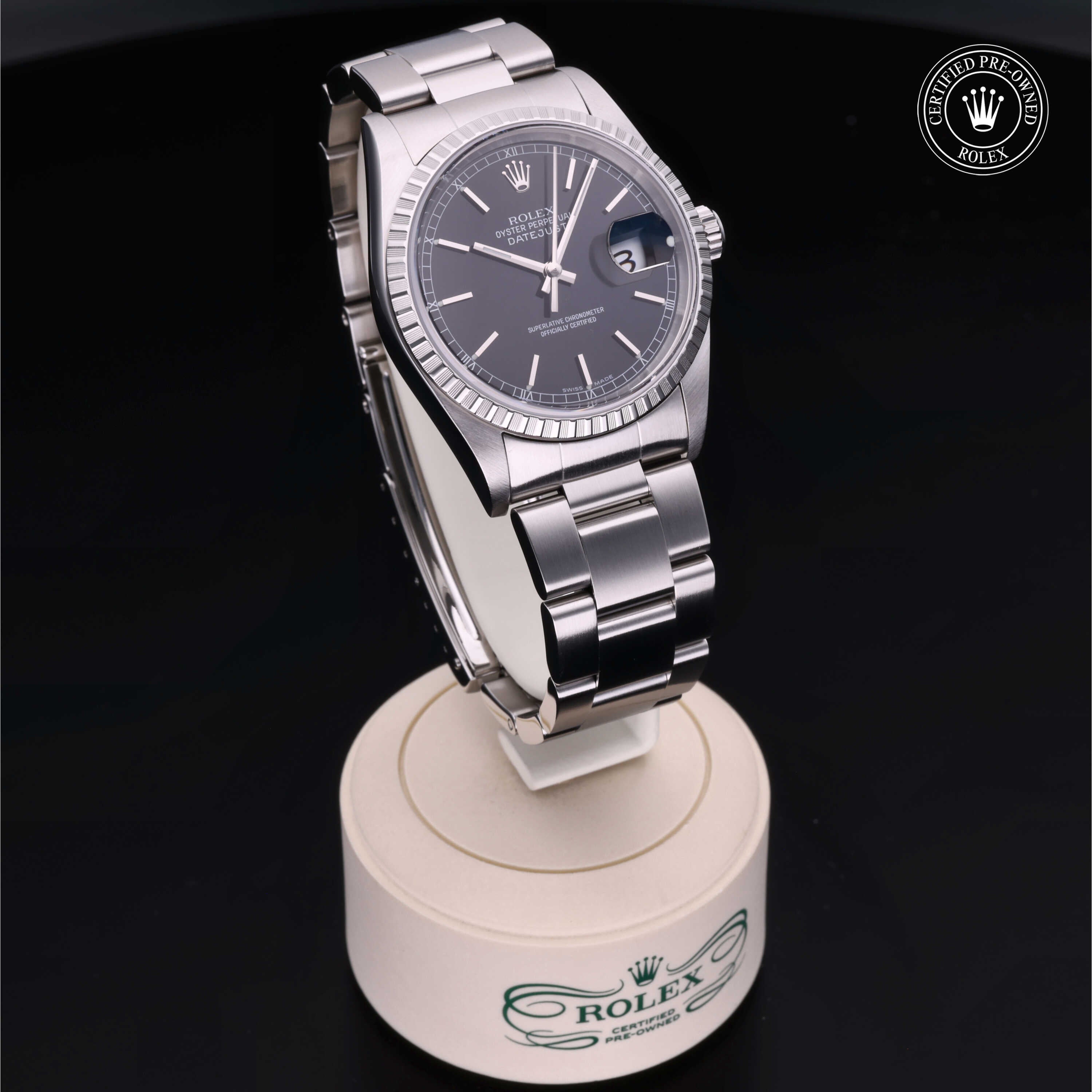 Rolex Certified Pre-Owned Datejust 36mm 16220 F980314 - 360° view