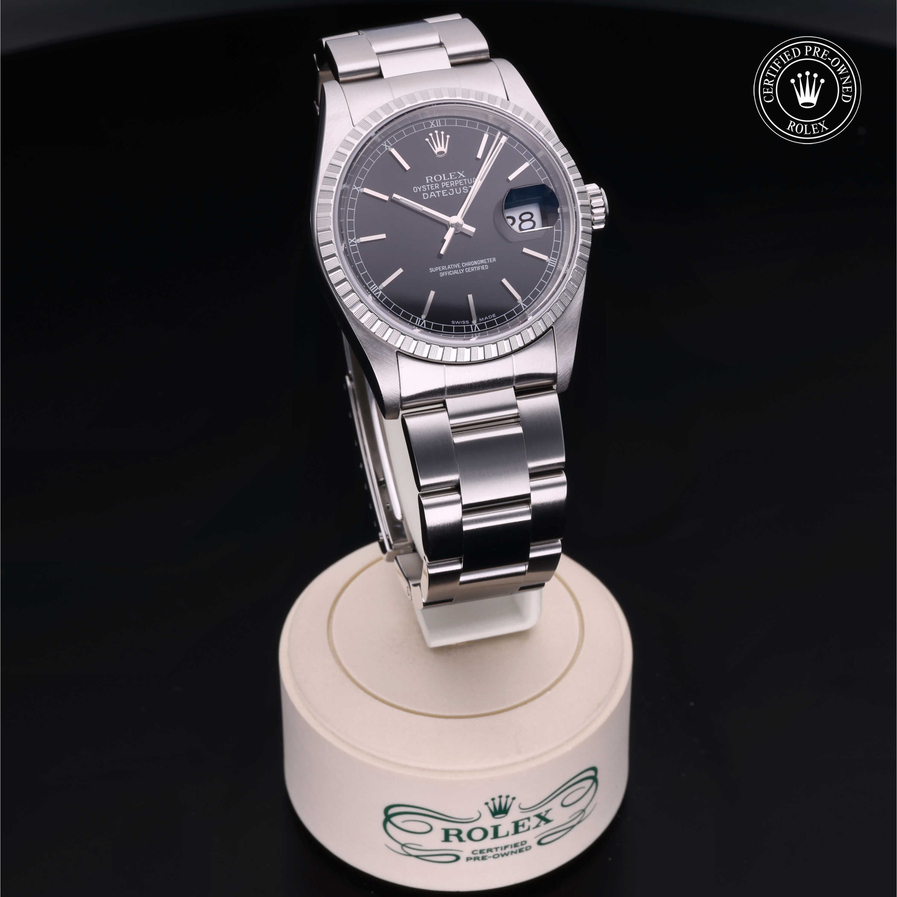 Rolex Certified Pre-Owned Datejust 36mm 16220 F980314 - 360° view