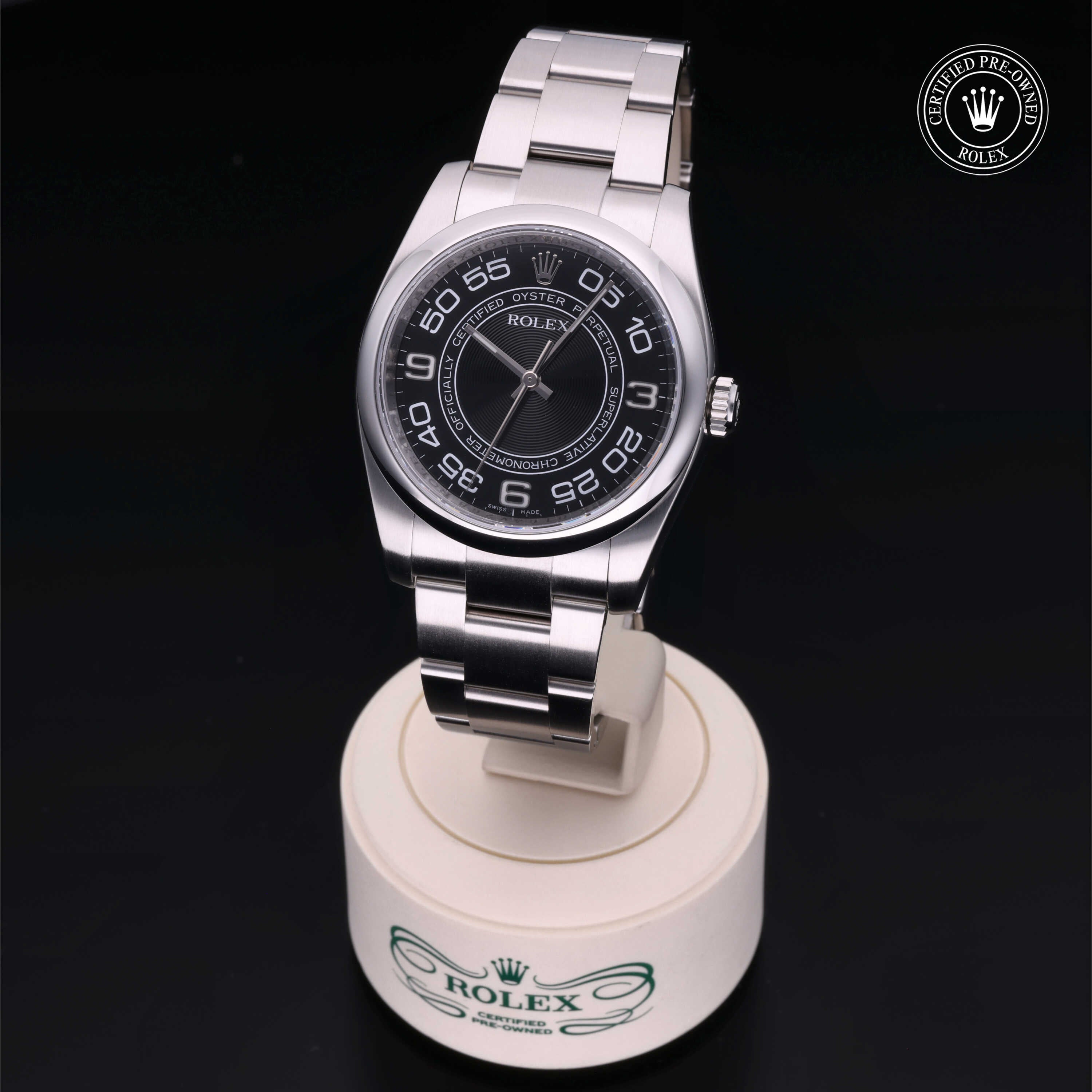 Rolex Certified Pre-Owned Oyster Perpetual 36mm 11600 0T63V268 - 360° view