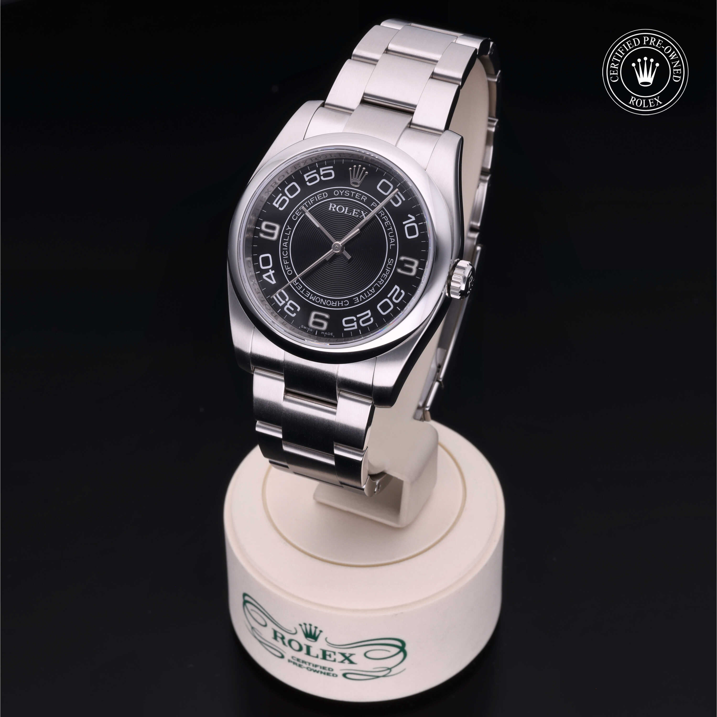 Rolex Certified Pre-Owned Oyster Perpetual 36mm 11600 0T63V268 - 360° view