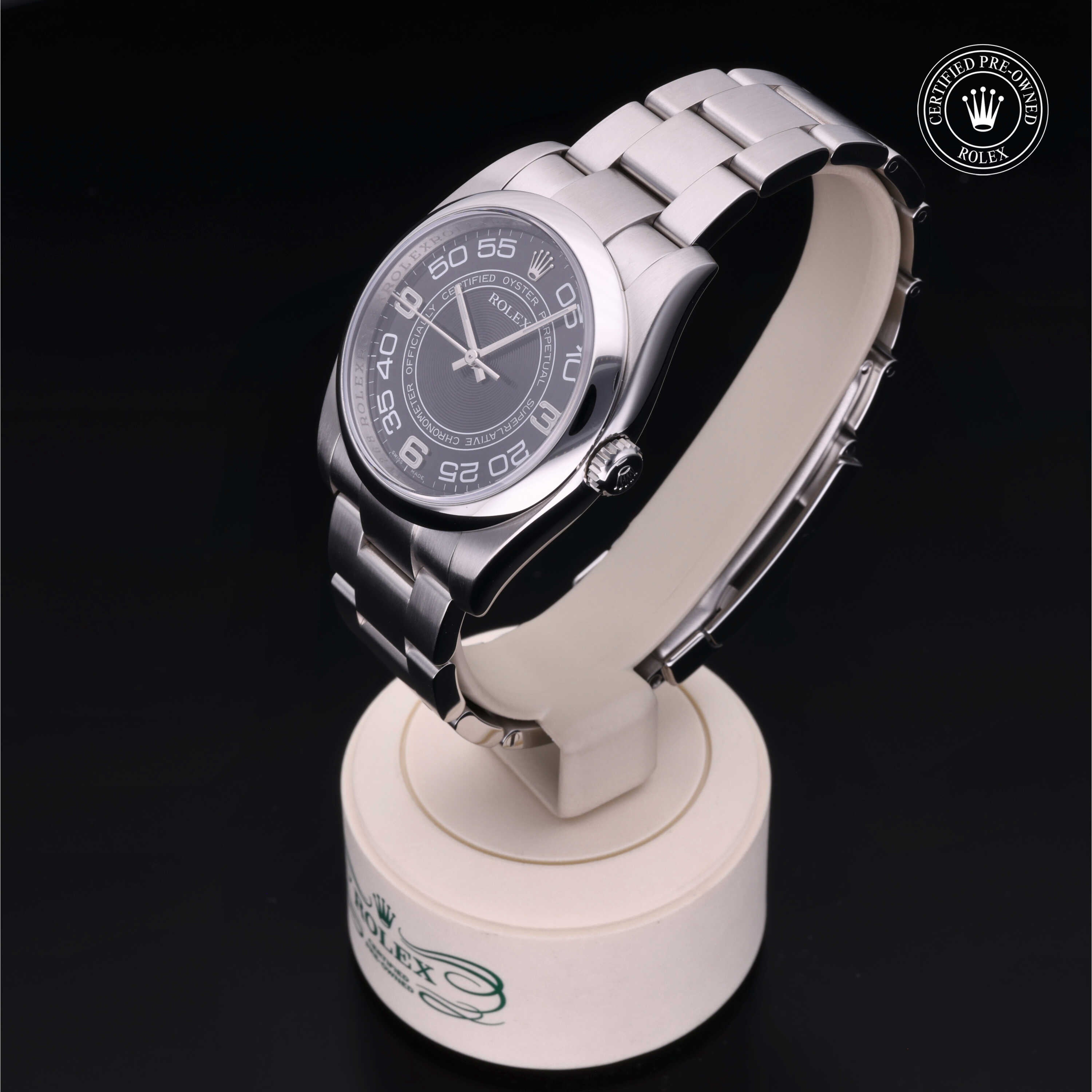 Rolex Certified Pre-Owned Oyster Perpetual 36mm 11600 0T63V268 - 360° view