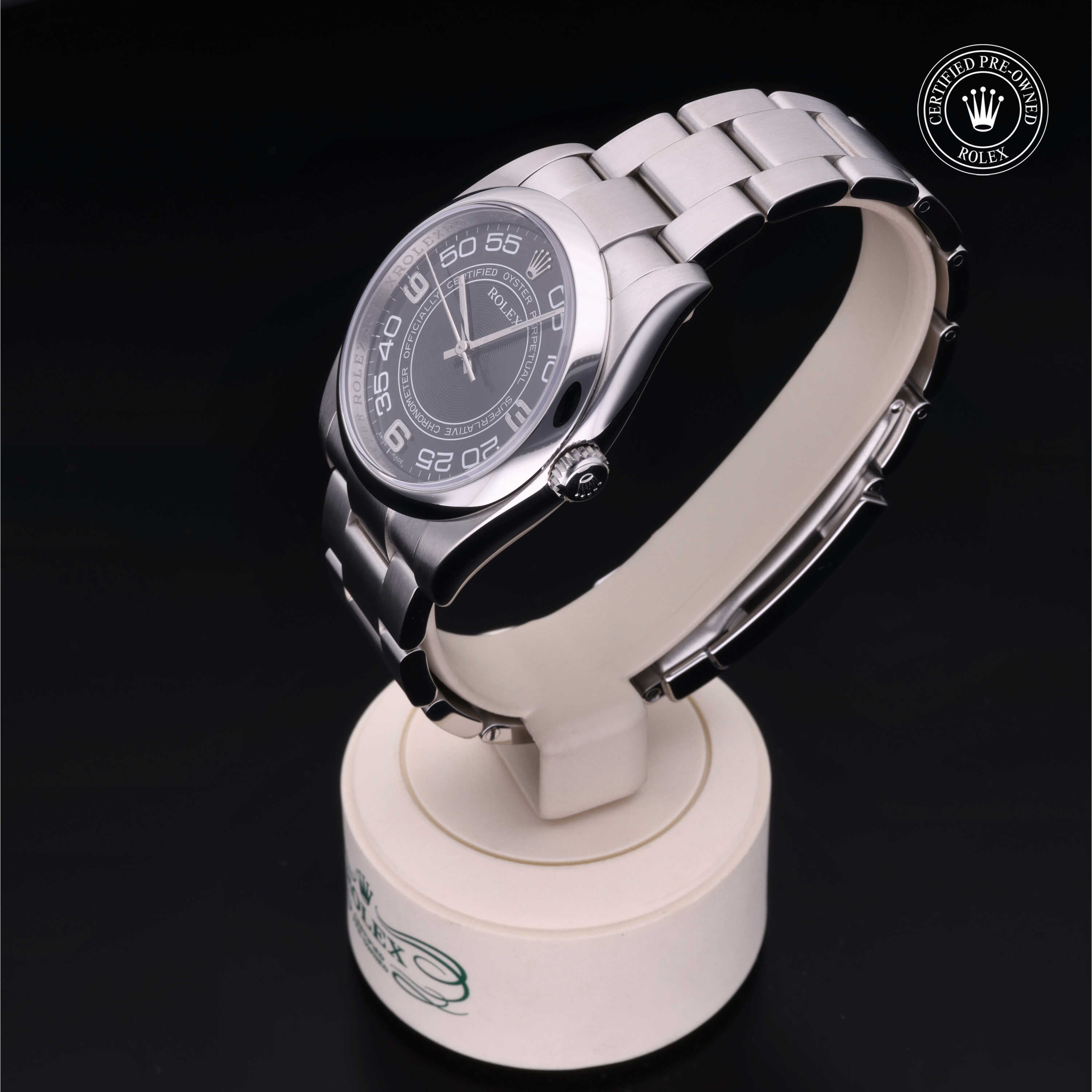 Rolex Certified Pre-Owned Oyster Perpetual 36mm 11600 0T63V268 - 360° view