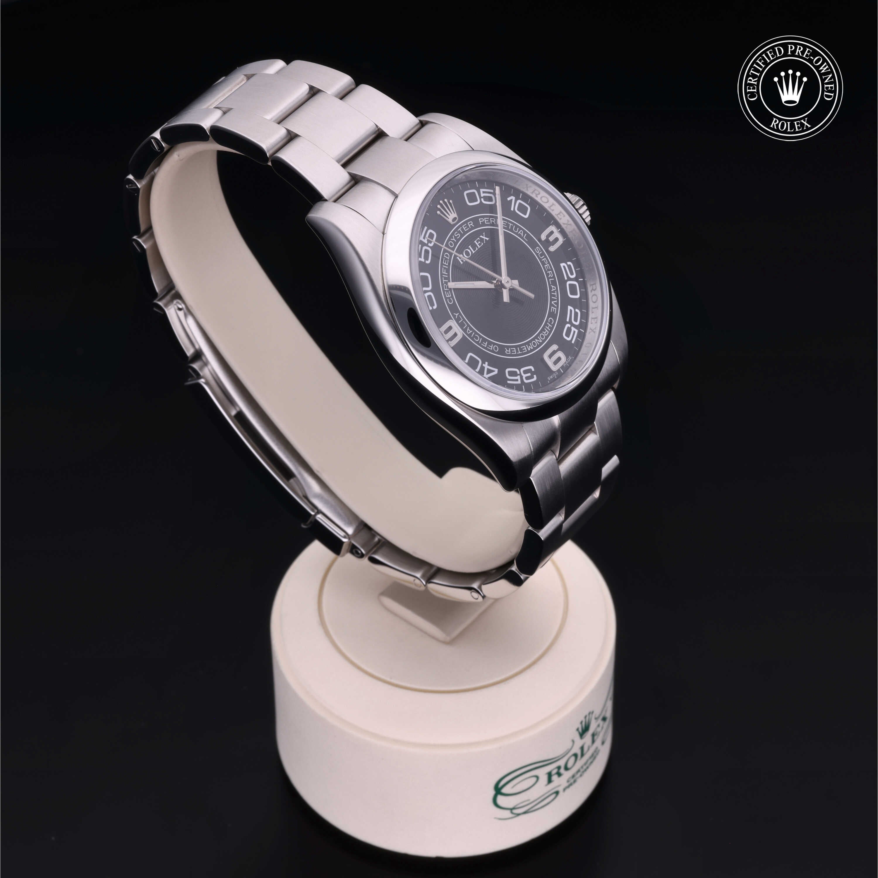 Rolex Certified Pre-Owned Oyster Perpetual 36mm 11600 0T63V268 - 360° view
