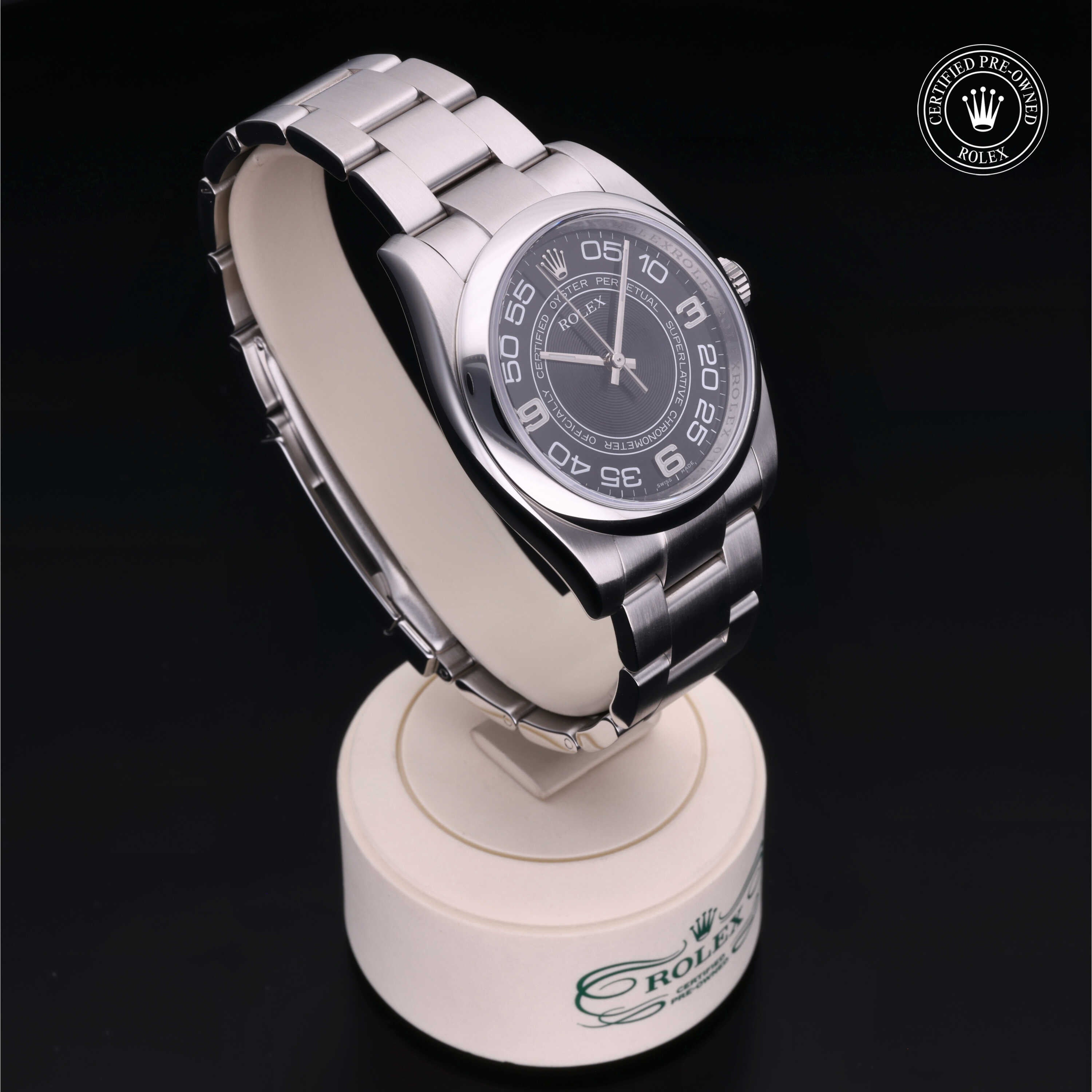 Rolex Certified Pre-Owned Oyster Perpetual 36mm 11600 0T63V268 - 360° view