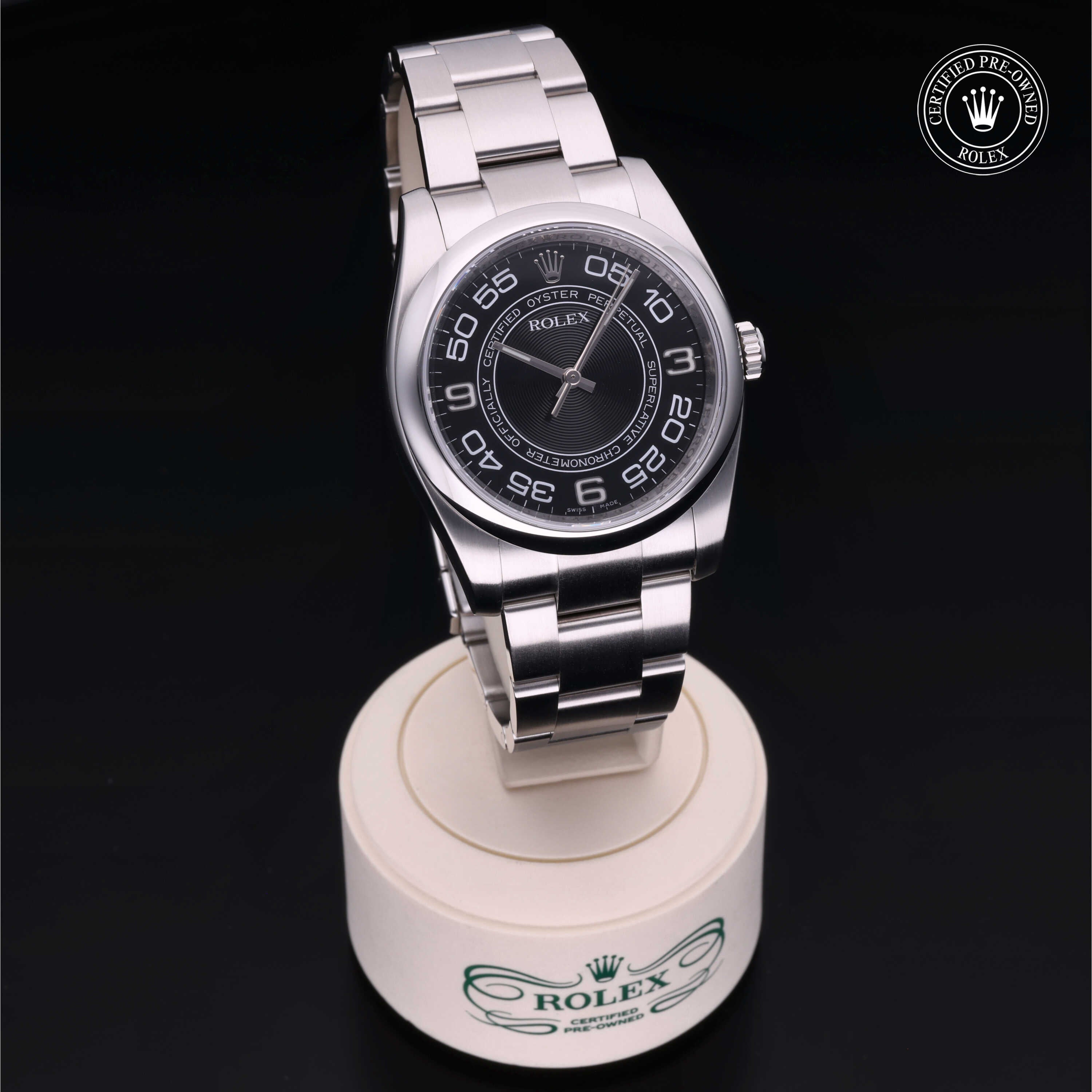 Rolex Certified Pre-Owned Oyster Perpetual 36mm 11600 0T63V268 - 360° view