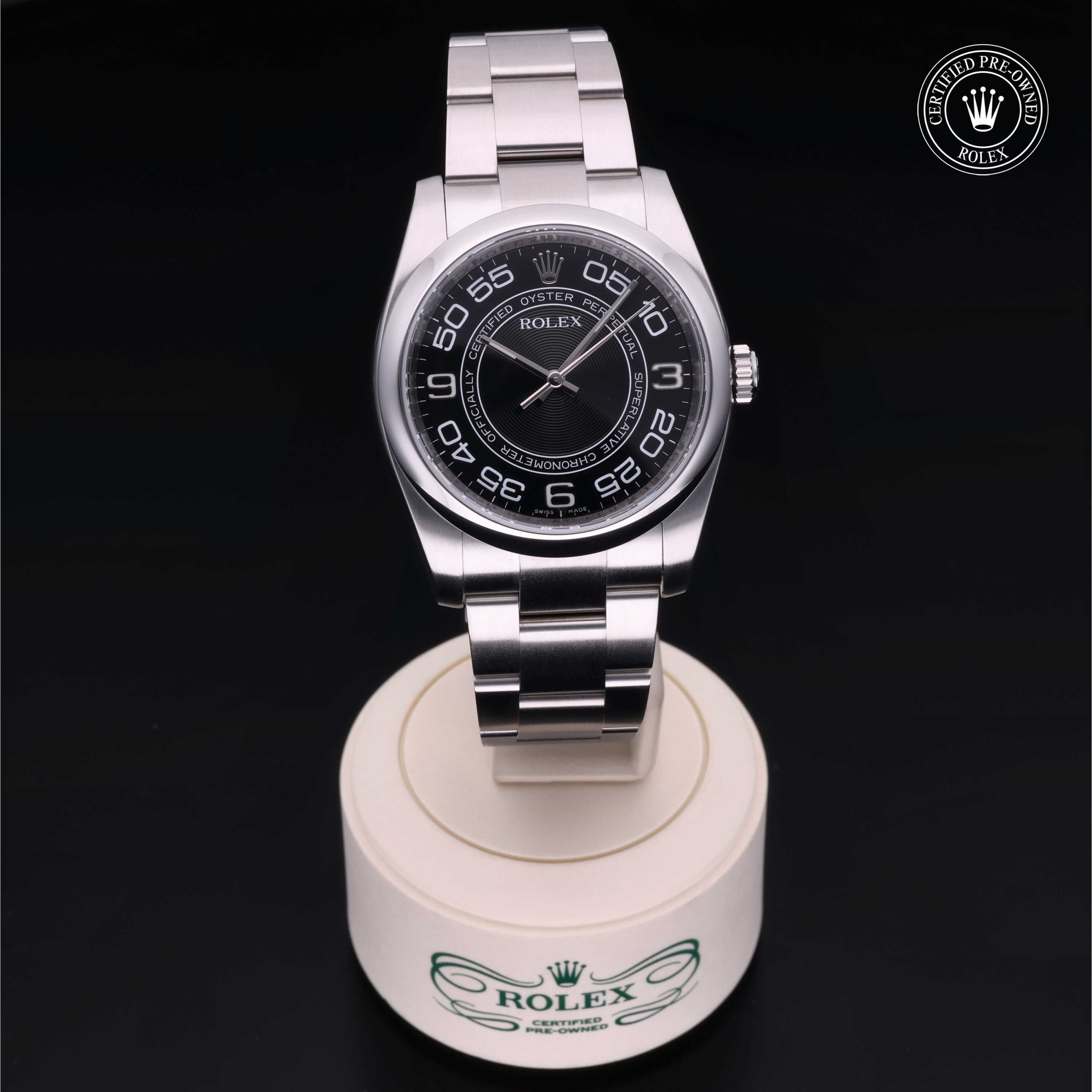 Rolex Certified Pre-Owned Oyster Perpetual 36mm 11600 0T63V268 - 360° view