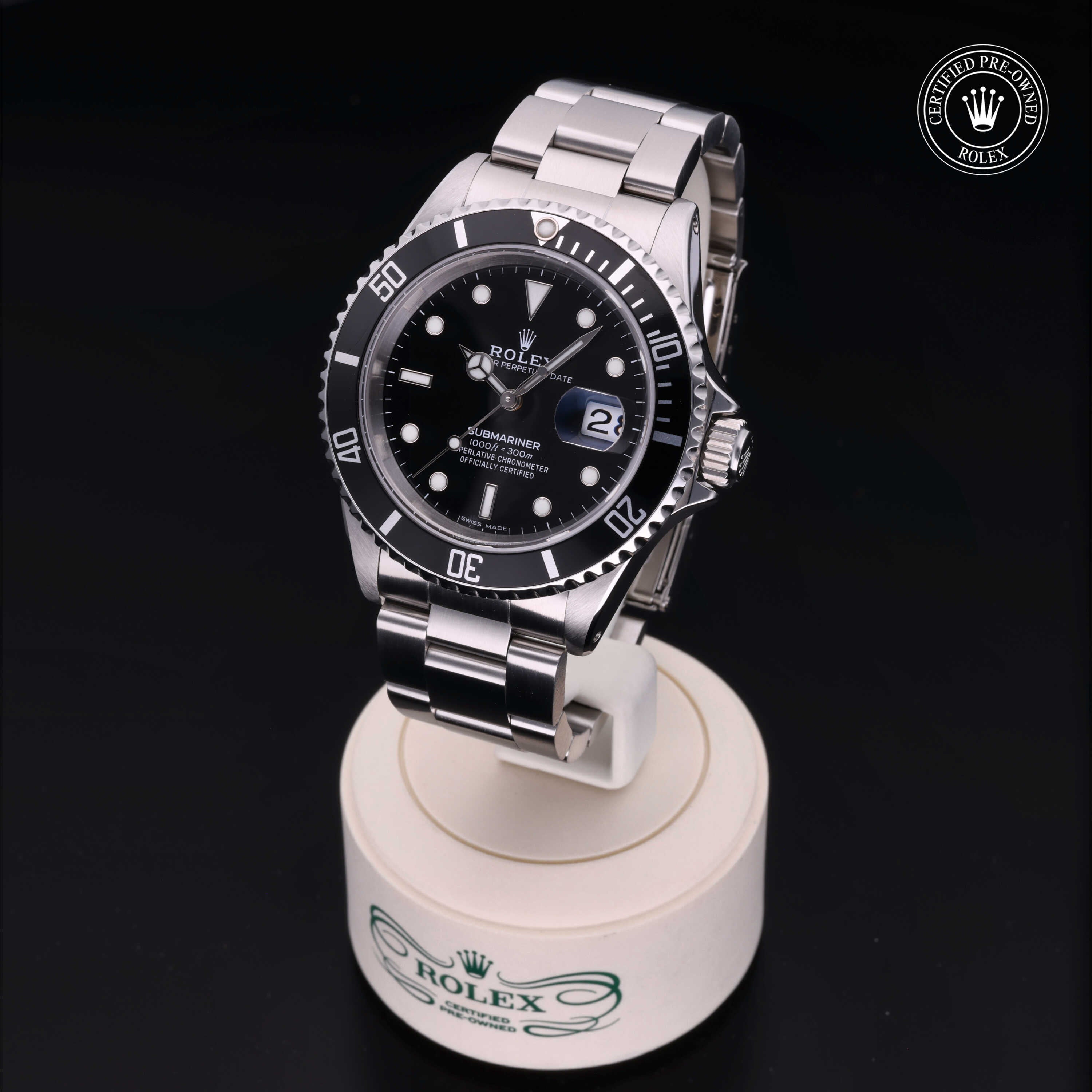 Rolex Certified Pre-Owned Submariner Date 40mm 16610 N397995 - 360° view