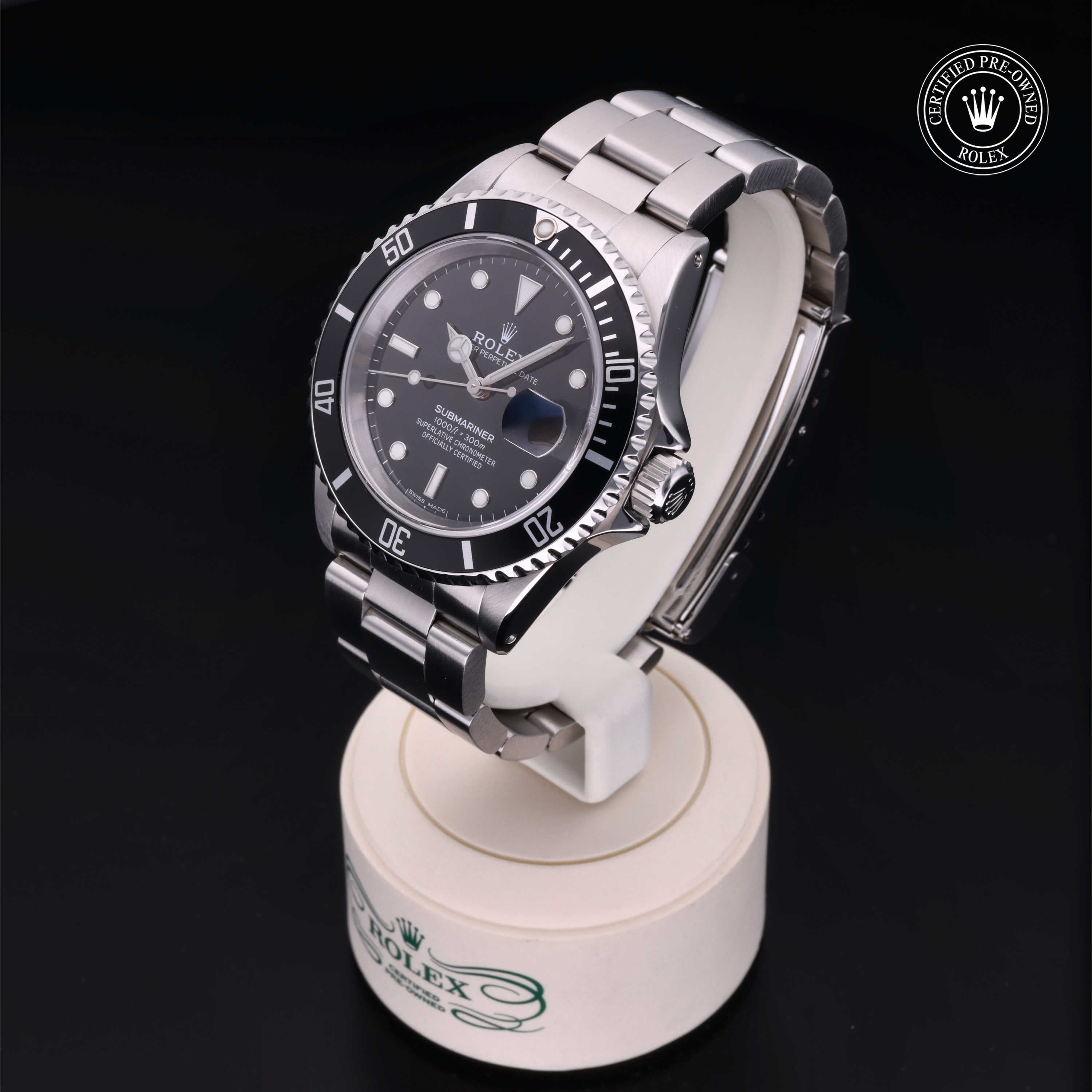 Rolex Certified Pre-Owned Submariner Date 40mm 16610 N397995 - 360° view