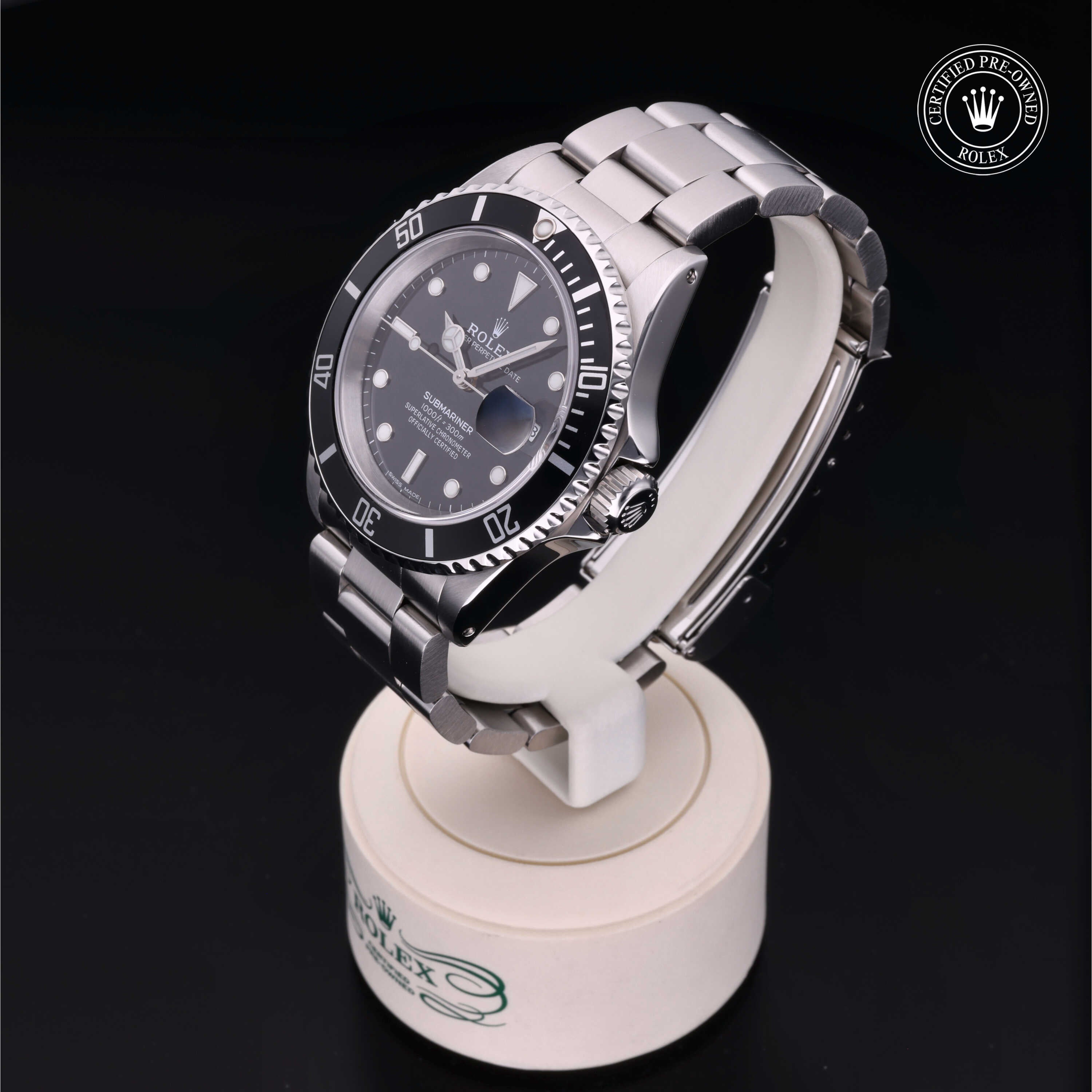 Rolex Certified Pre-Owned Submariner Date 40mm 16610 N397995 - 360° view