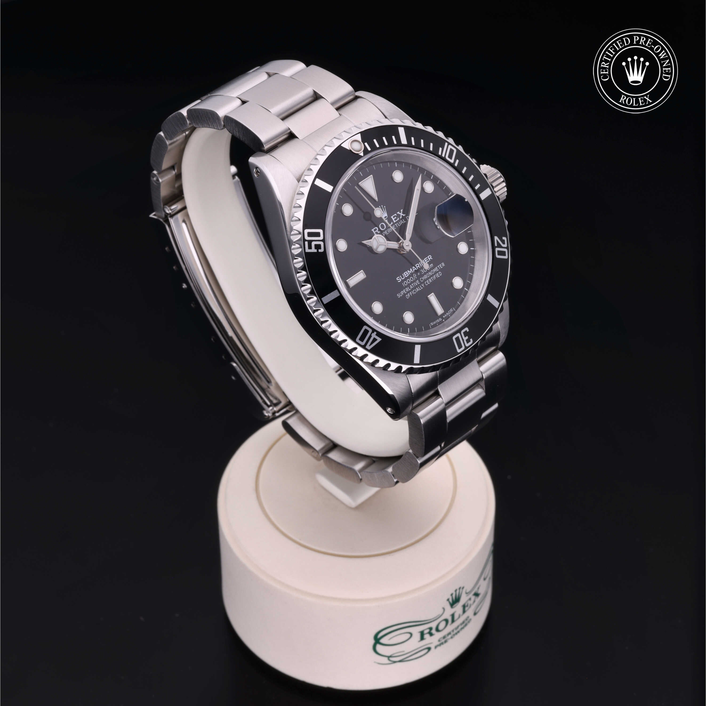 Rolex Certified Pre-Owned Submariner Date 40mm 16610 N397995 - 360° view