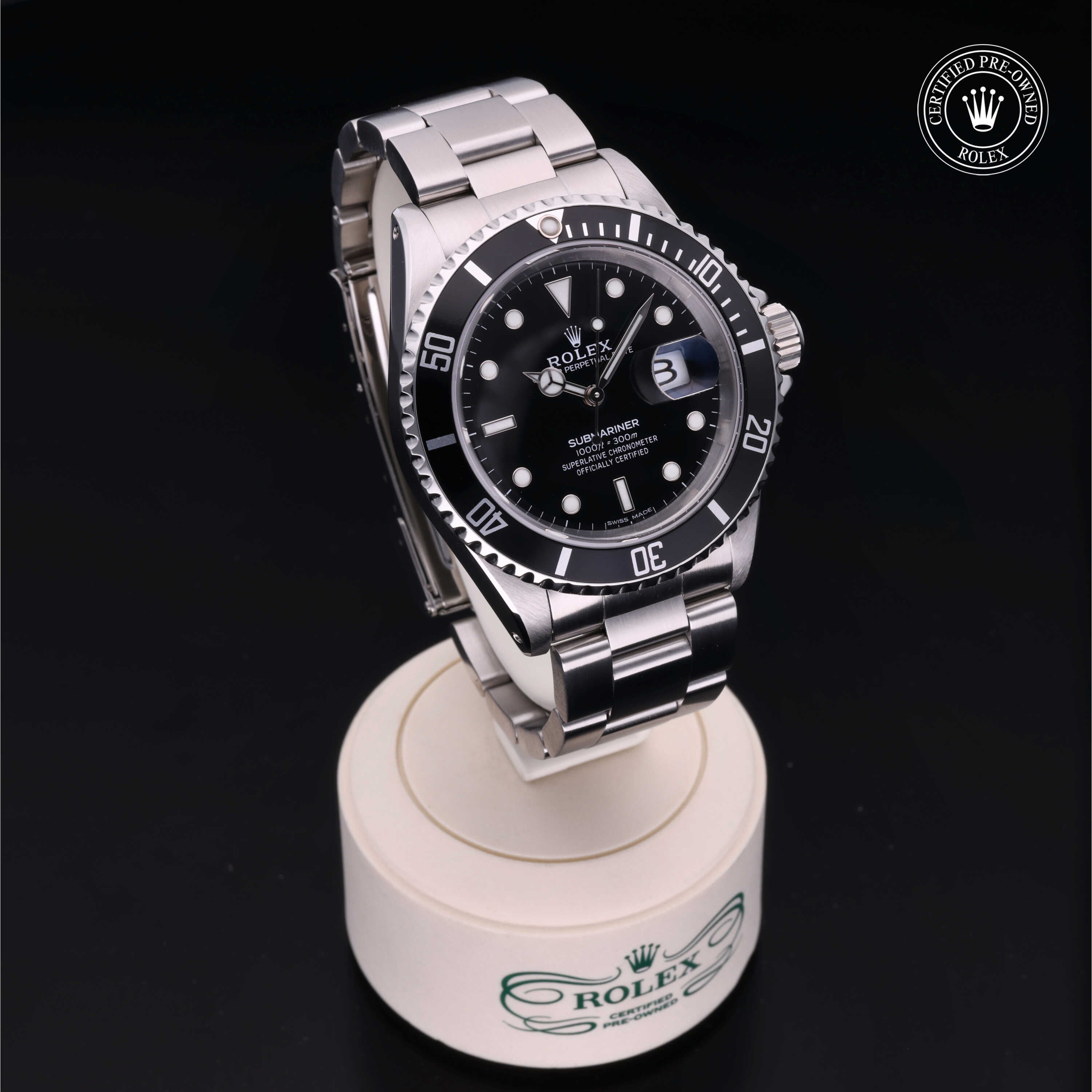 Rolex Certified Pre-Owned Submariner Date 40mm 16610 N397995 - 360° view