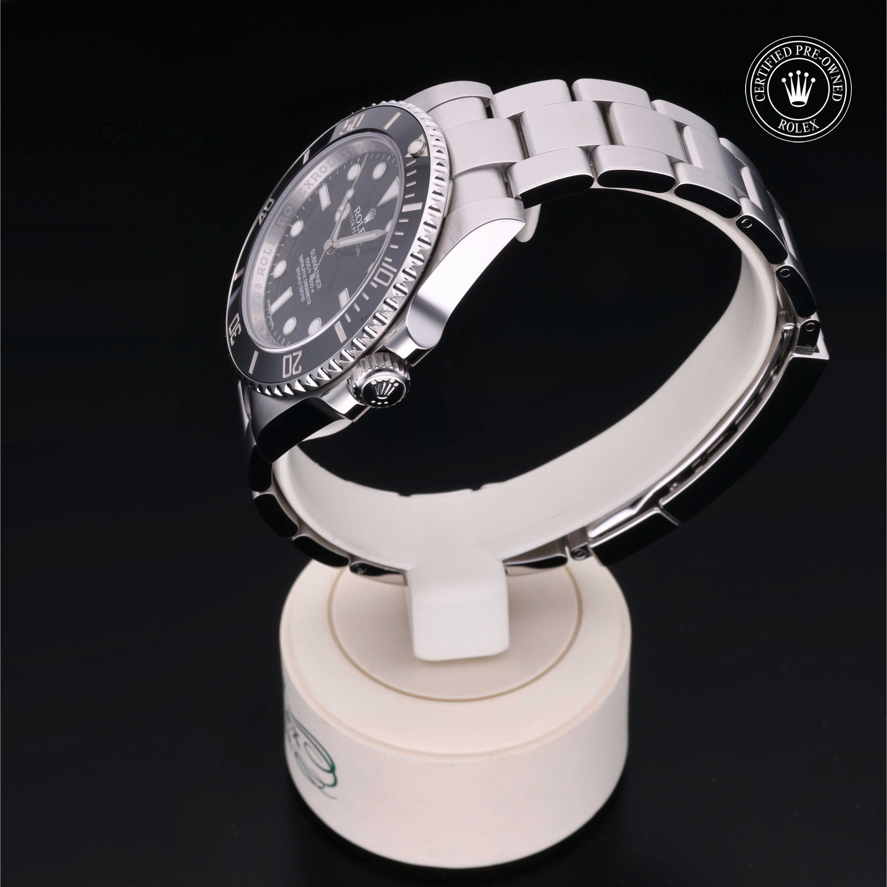 Rolex Certified Pre-Owned Submariner 40mm 114060 55N040J5 - 360° view