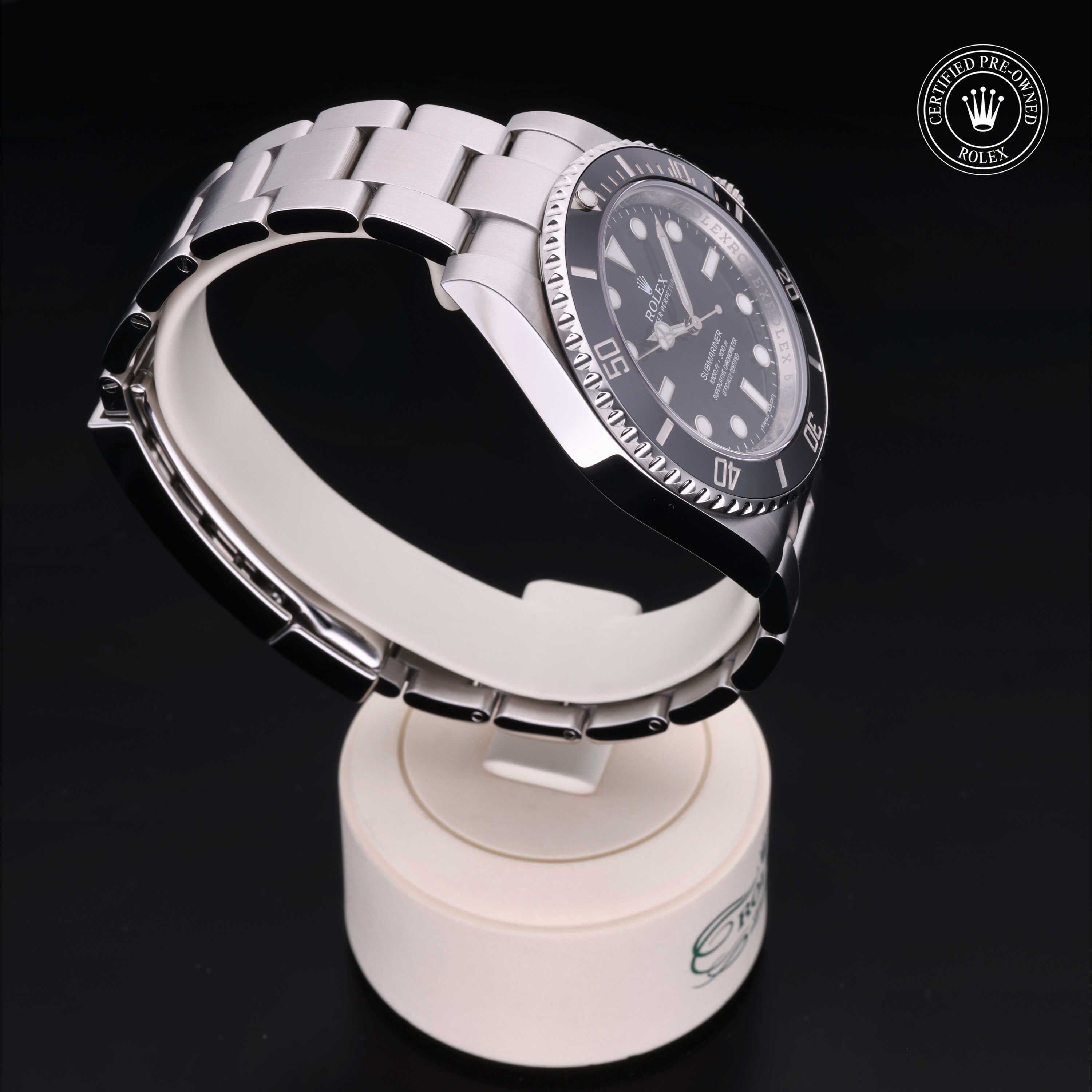 Rolex Certified Pre-Owned Submariner 40mm 114060 55N040J5 - 360° view