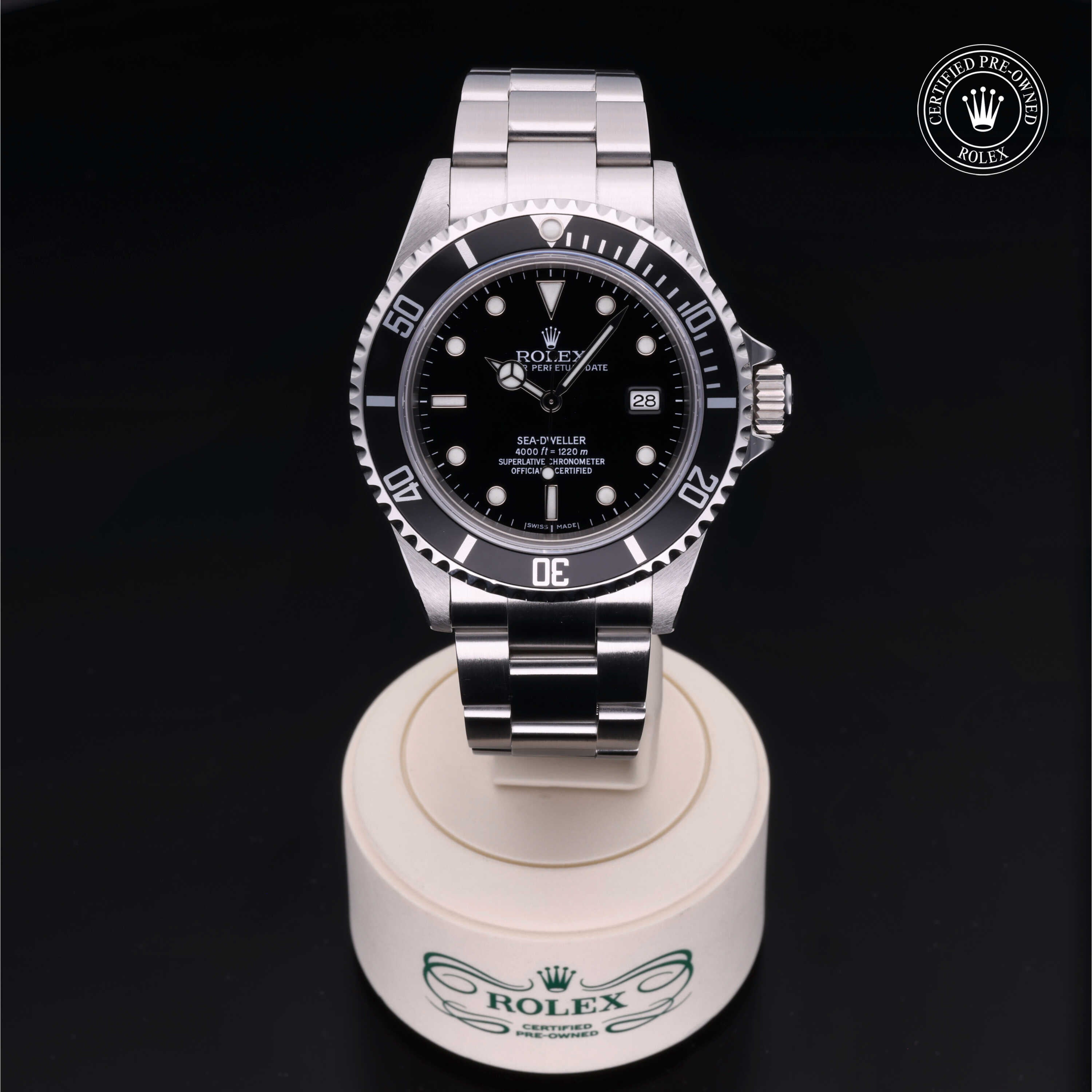 Rolex Certified Pre-Owned Sea-Dweller 40mm 16600 Z427508 - 360° view