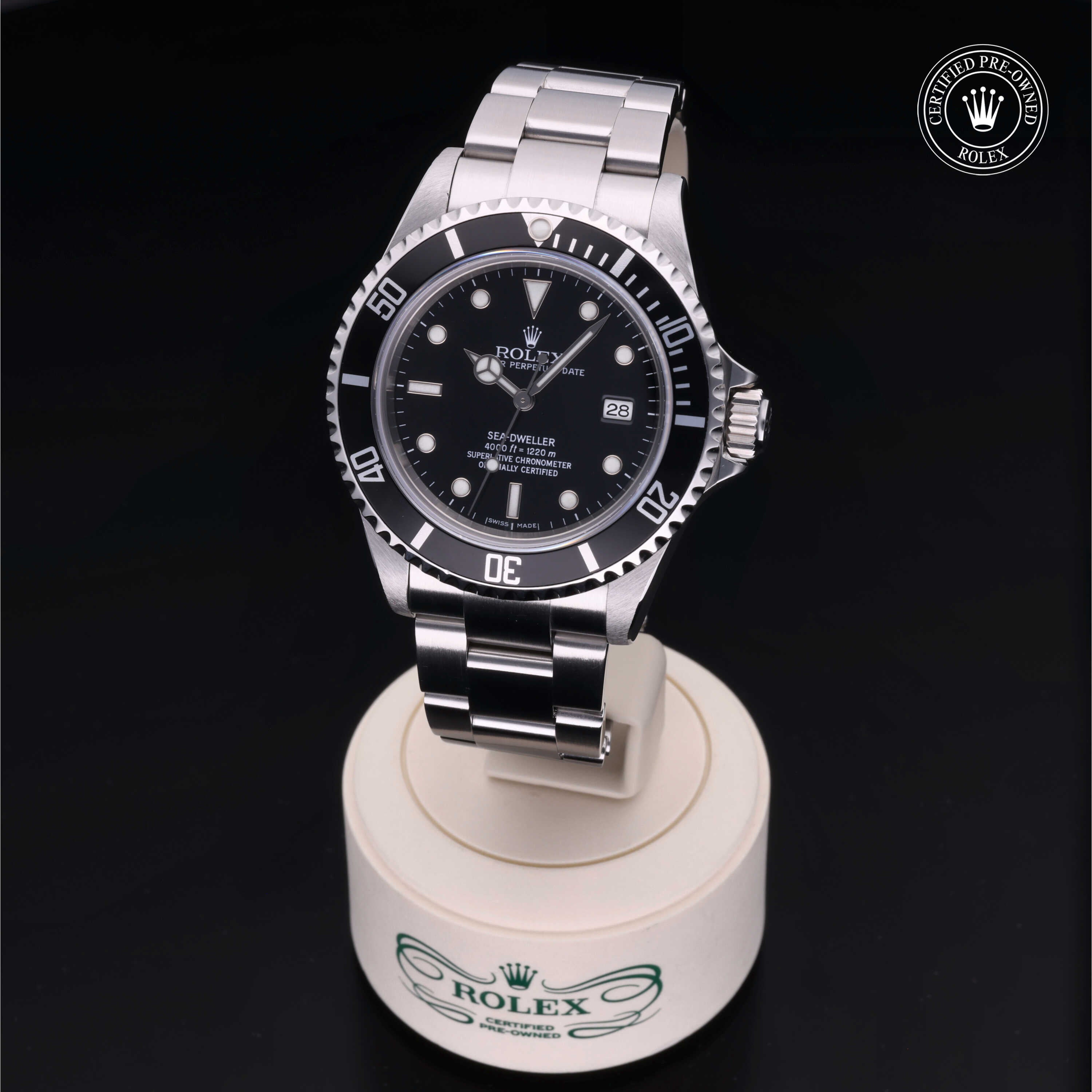 Rolex Certified Pre-Owned Sea-Dweller 40mm 16600 Z427508 - 360° view