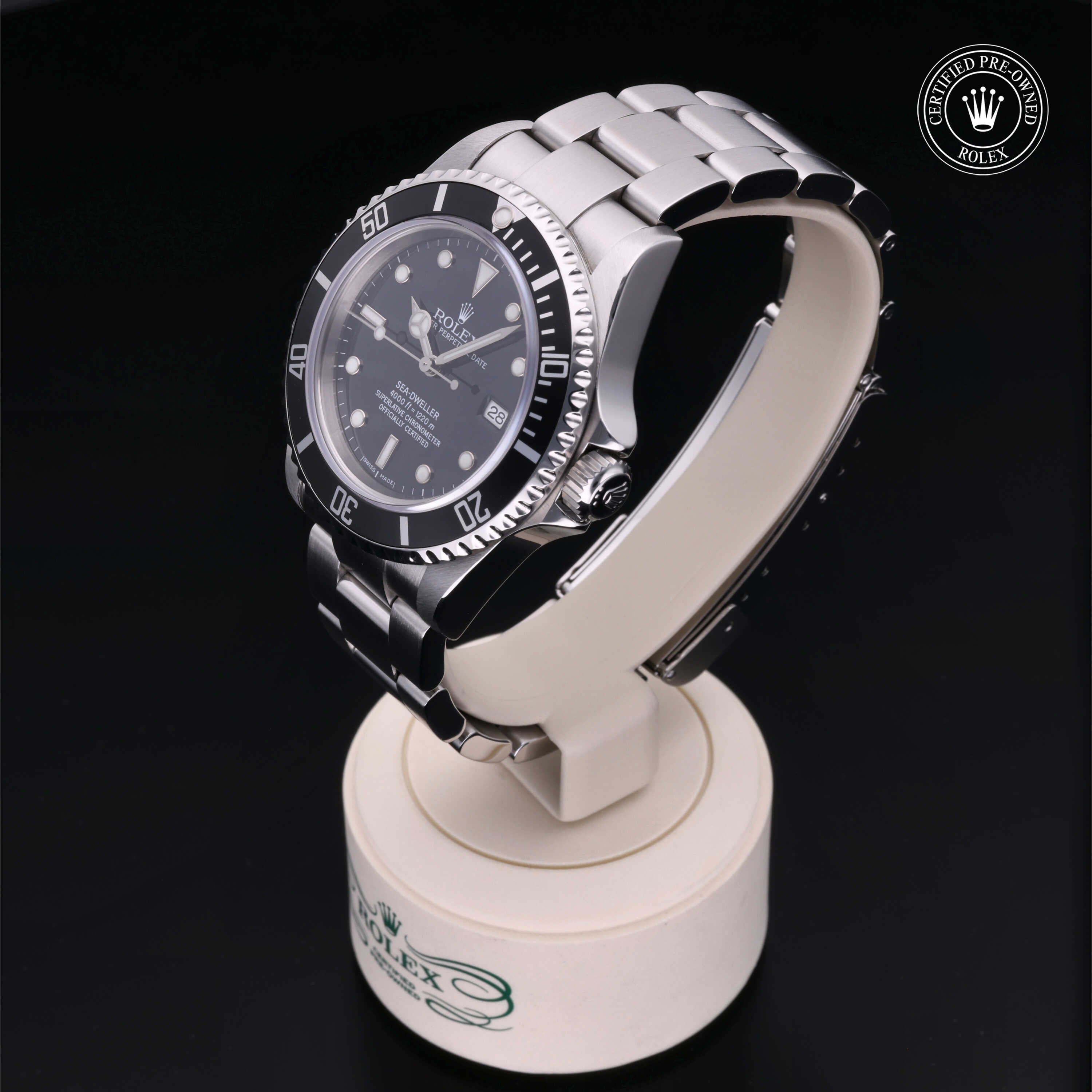 Rolex Certified Pre-Owned Sea-Dweller 40mm 16600 Z427508 - 360° view