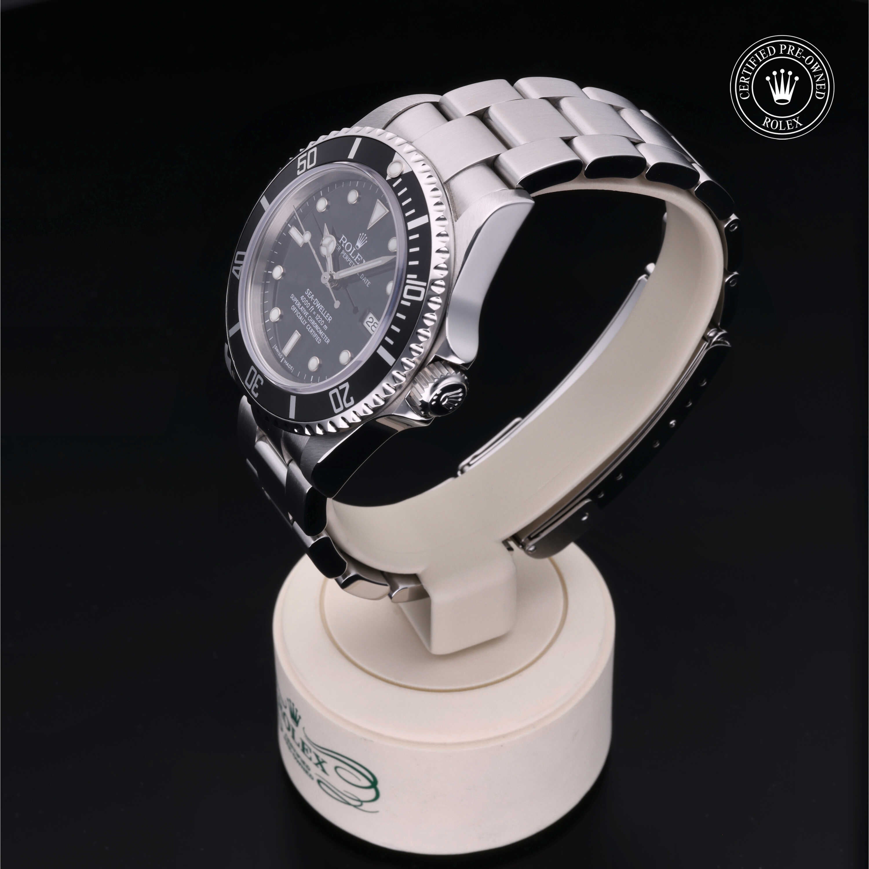 Rolex Certified Pre-Owned Sea-Dweller 40mm 16600 Z427508 - 360° view