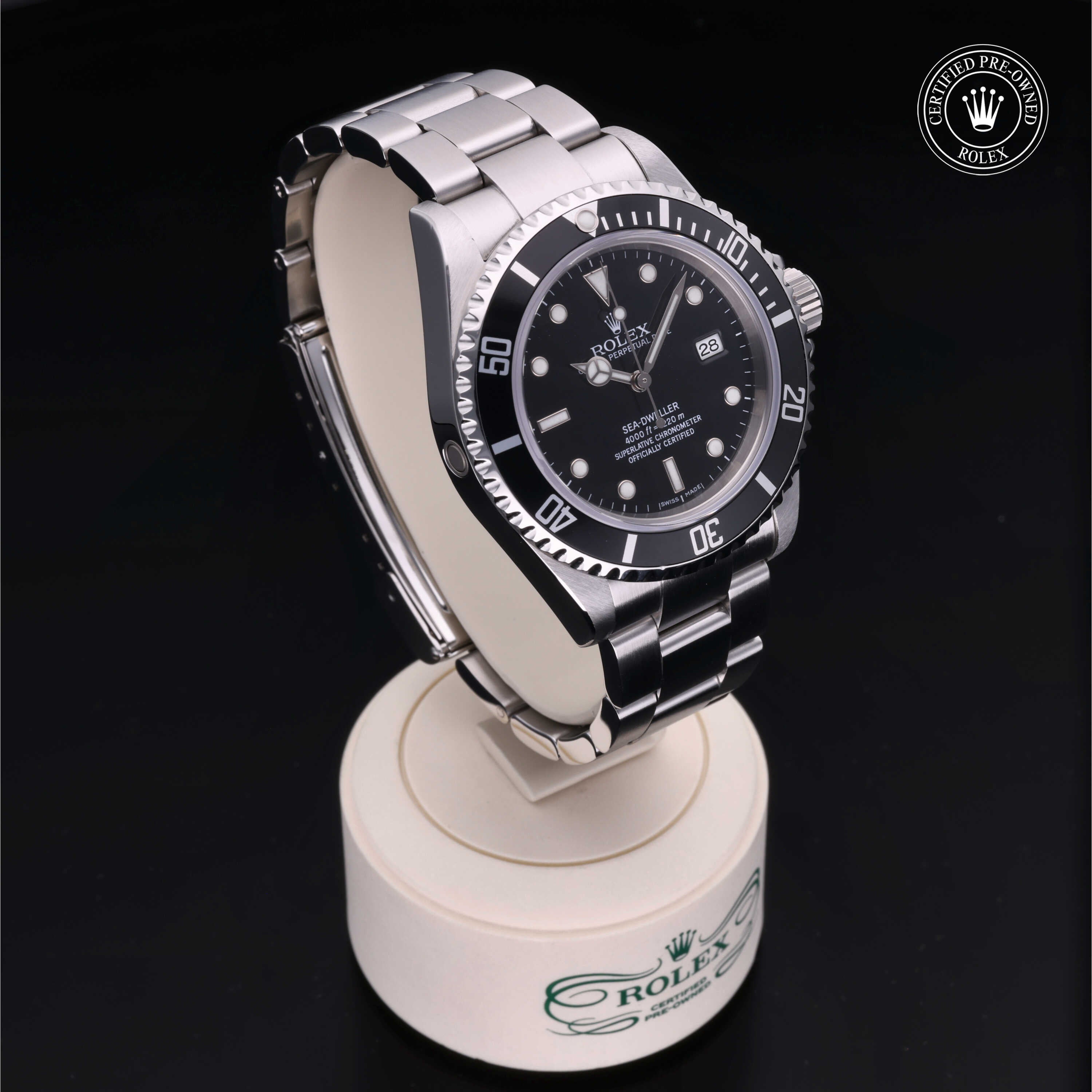 Rolex Certified Pre-Owned Sea-Dweller 40mm 16600 Z427508 - 360° view