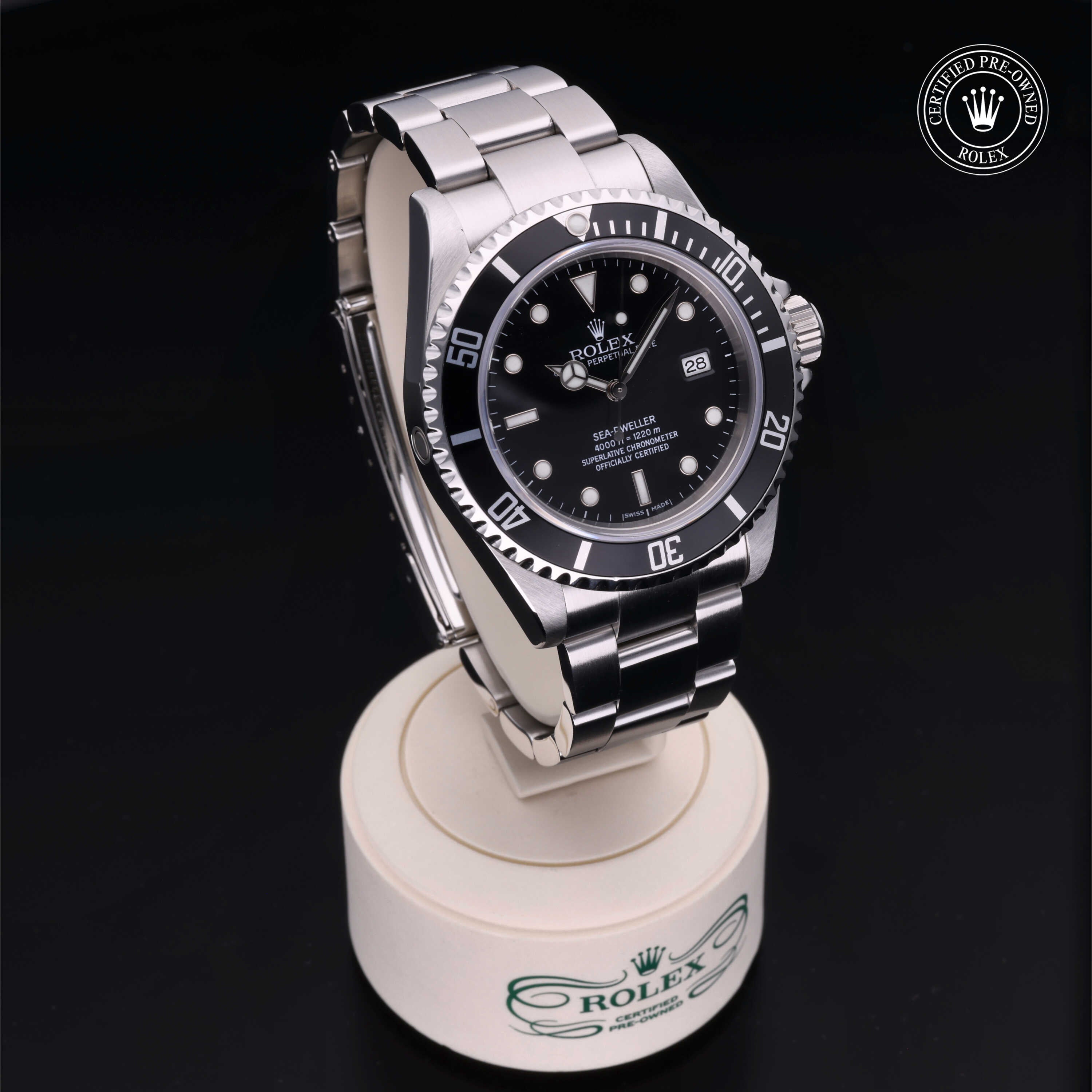 Rolex Certified Pre-Owned Sea-Dweller 40mm 16600 Z427508 - 360° view