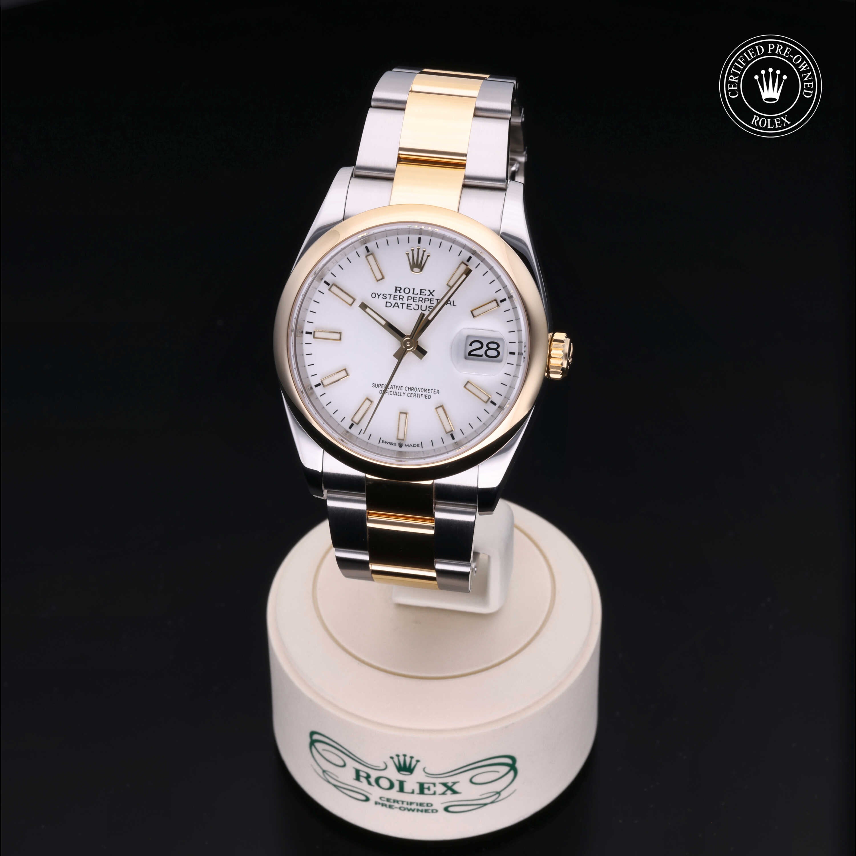 Rolex Certified Pre-Owned Datejust 36mm 126203 652YC153 - 360° view