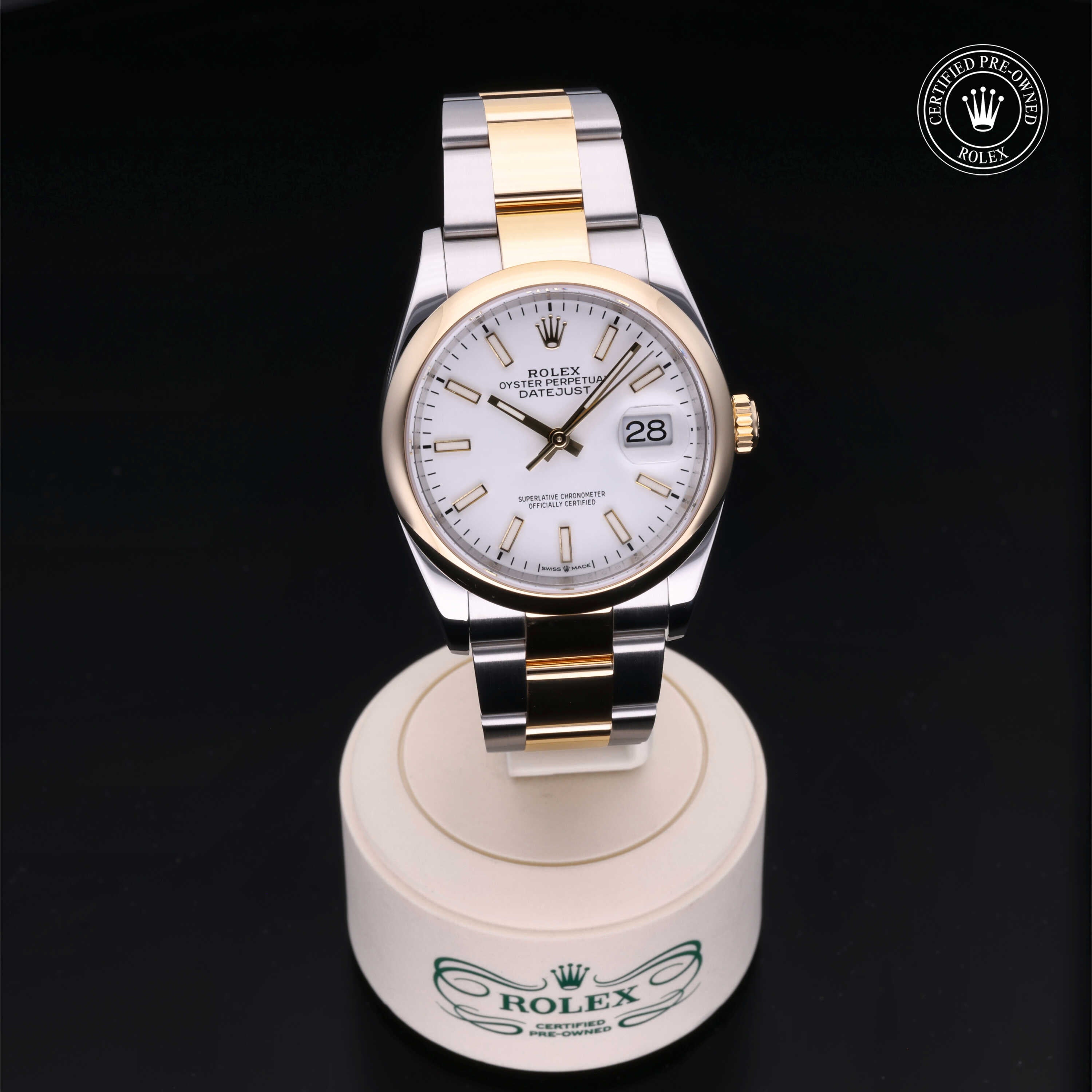 Rolex Certified Pre-Owned Datejust 36mm 126203 652YC153 - 360° view
