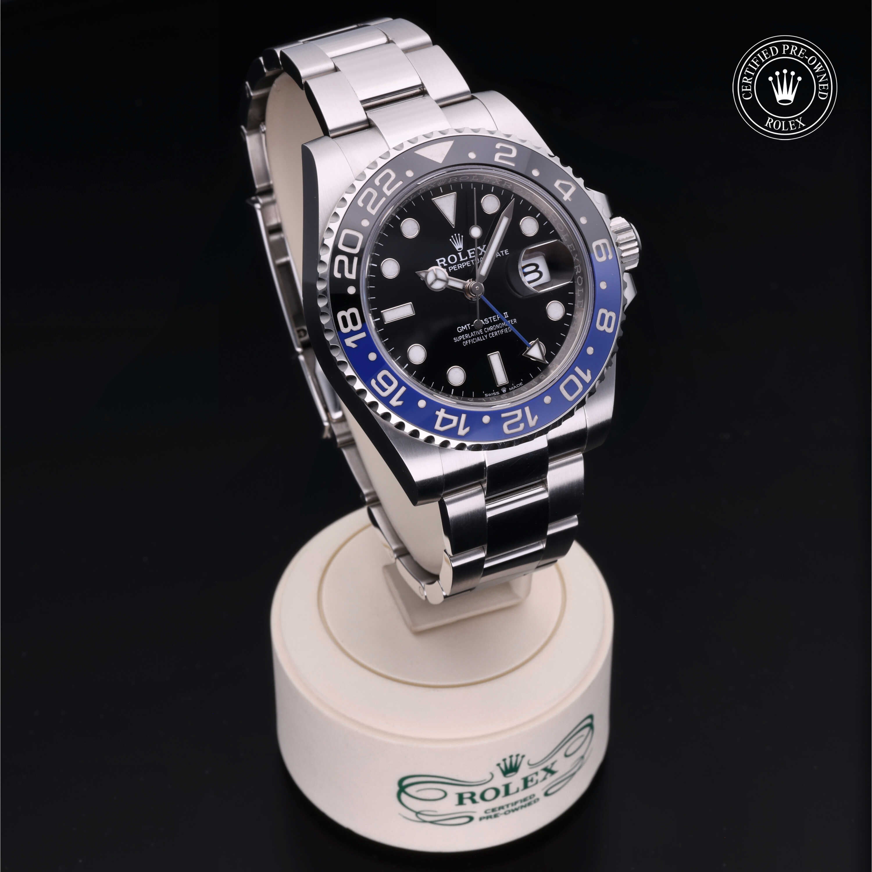 Rolex Certified Pre-Owned GMT-Master II 40mm 126710BLNR 5R8790L3 - 360° view