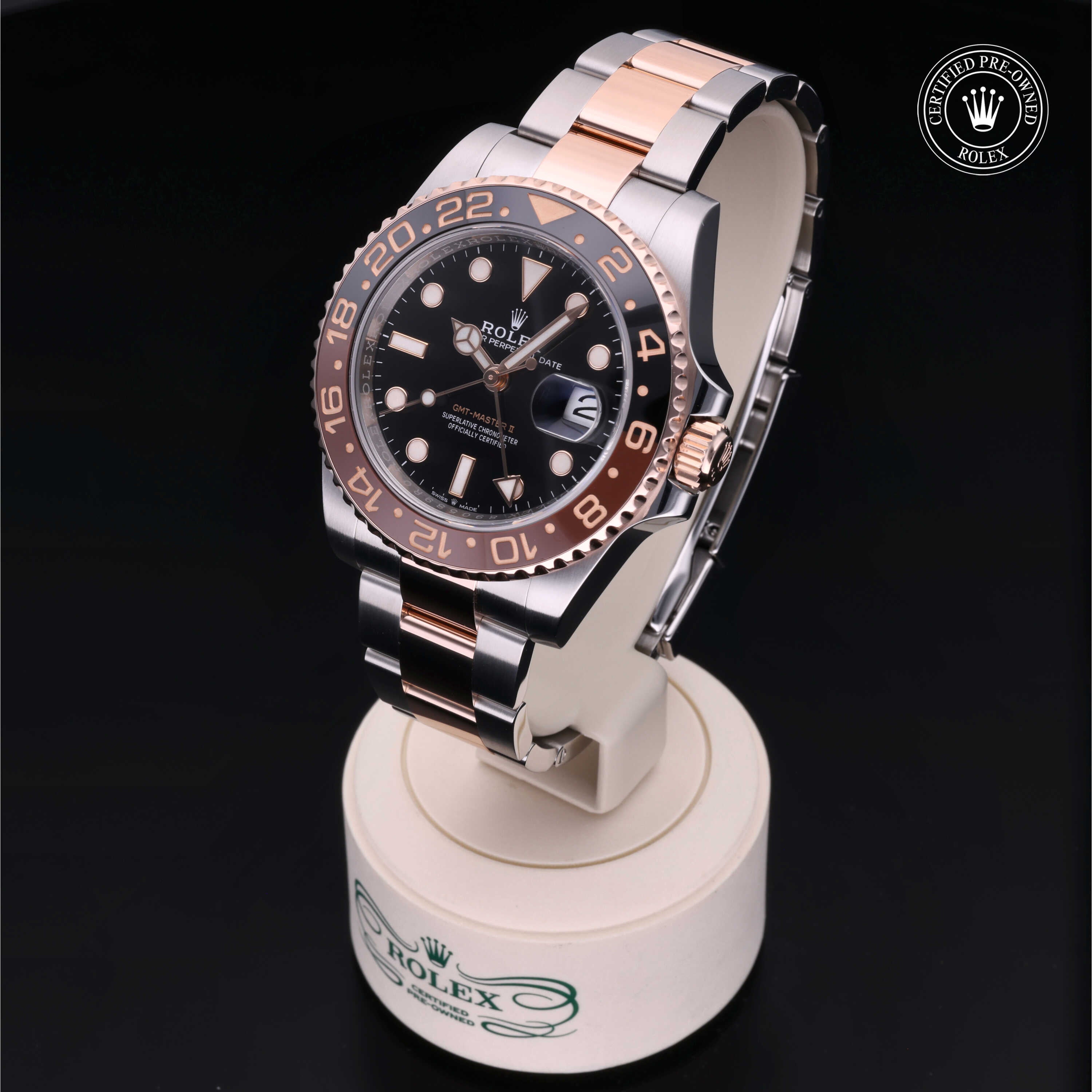 Rolex Certified Pre-Owned GMT Master II 40mm 126711CHNR 890589R0 - 360° view