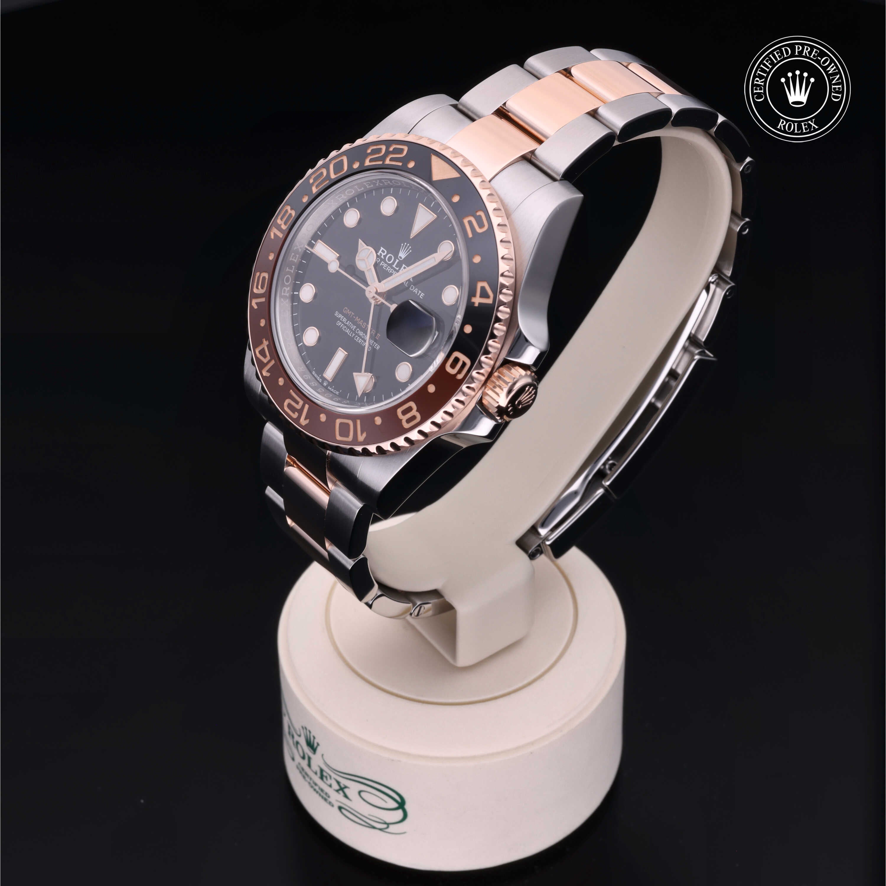 Rolex Certified Pre-Owned GMT Master II 40mm 126711CHNR 890589R0 - 360° view