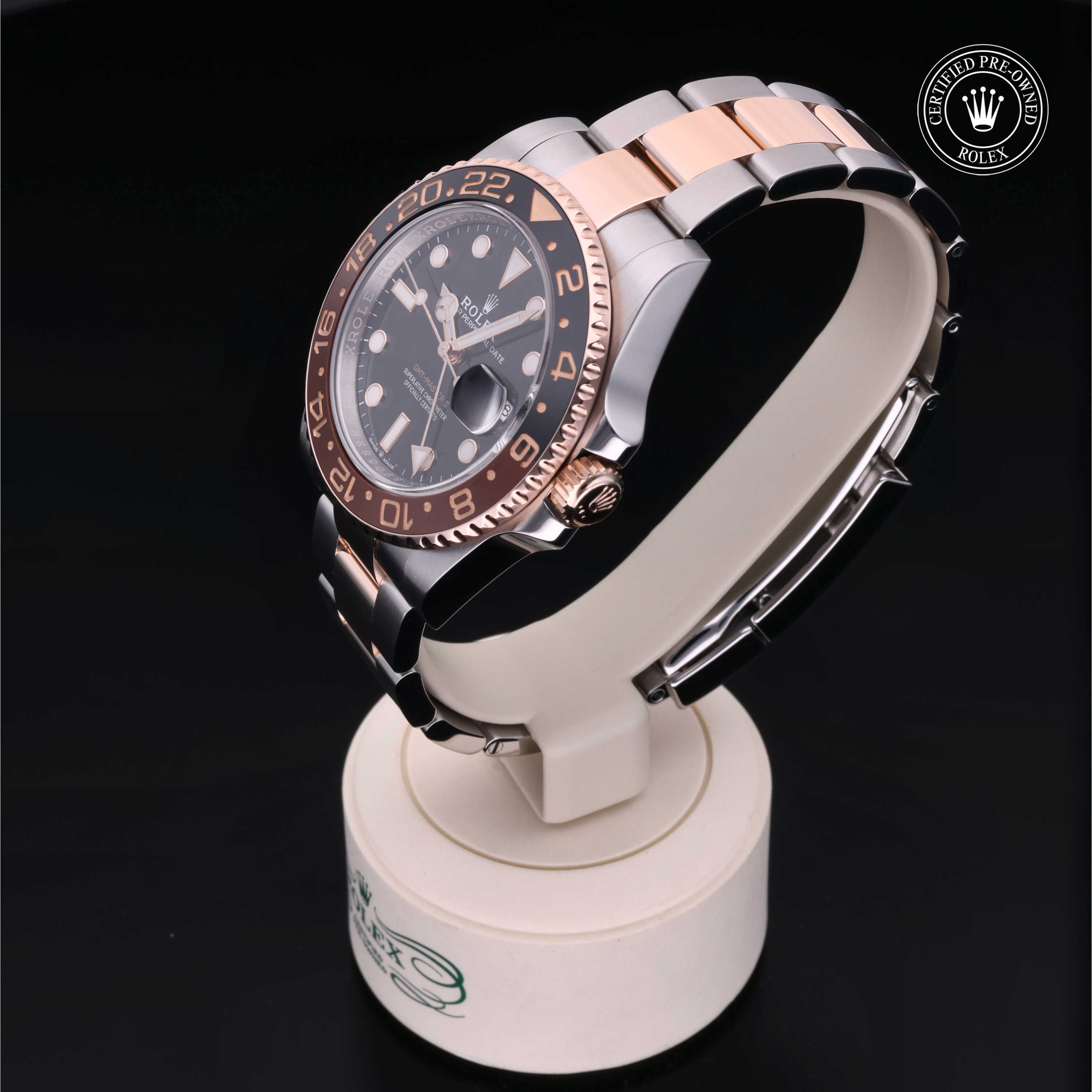 Rolex Certified Pre-Owned GMT Master II 40mm 126711CHNR 890589R0 - 360° view