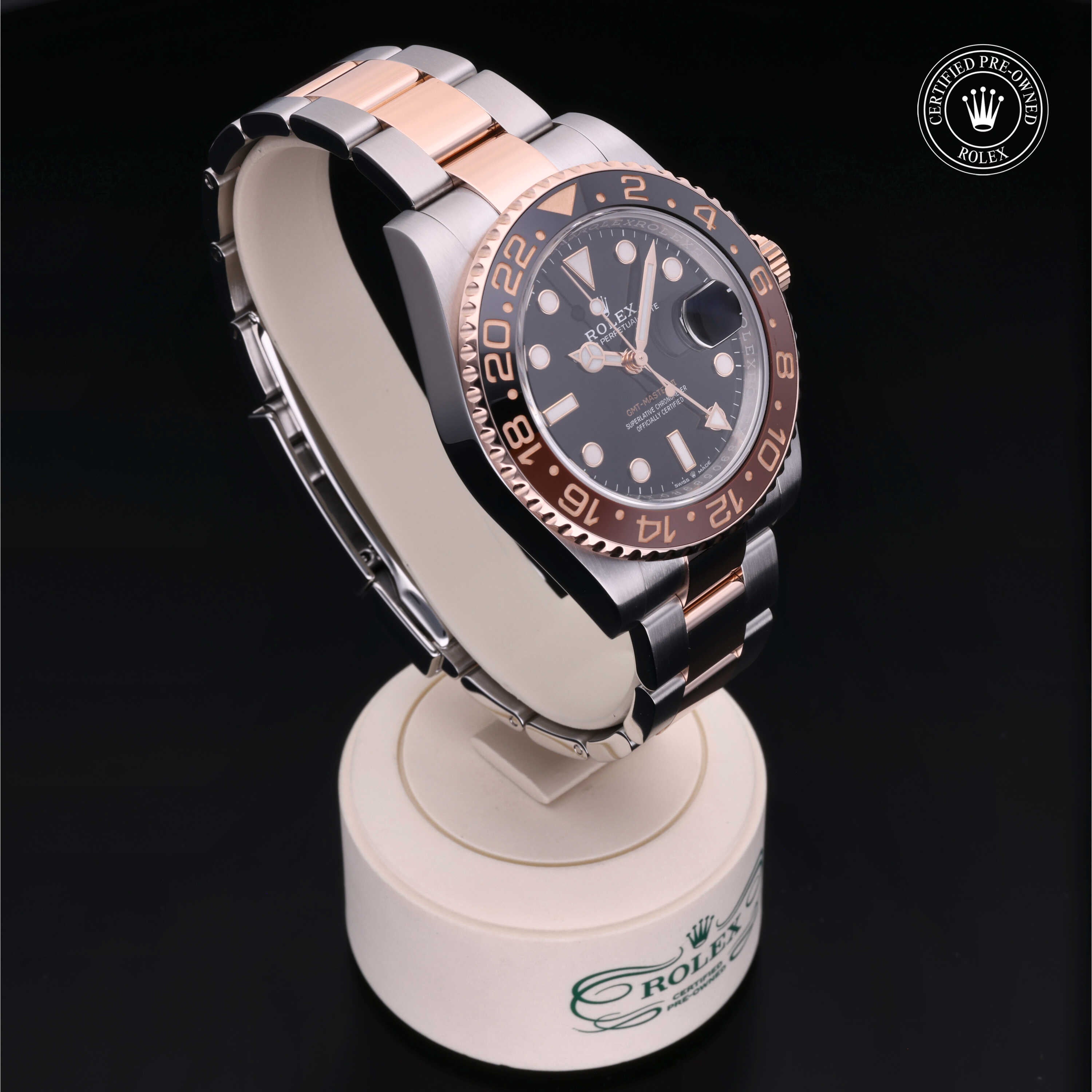 Rolex Certified Pre-Owned GMT Master II 40mm 126711CHNR 890589R0 - 360° view