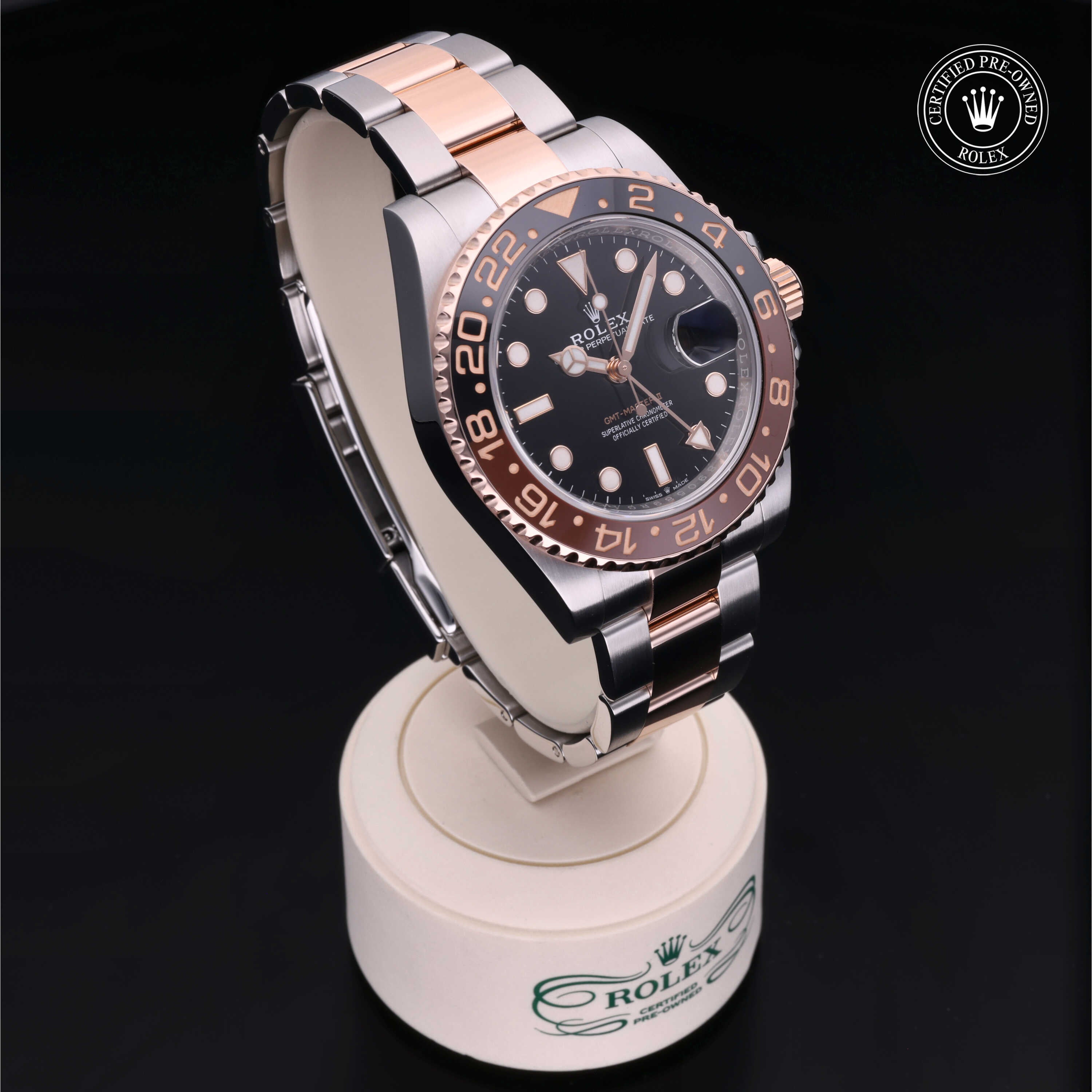 Rolex Certified Pre-Owned GMT Master II 40mm 126711CHNR 890589R0 - 360° view