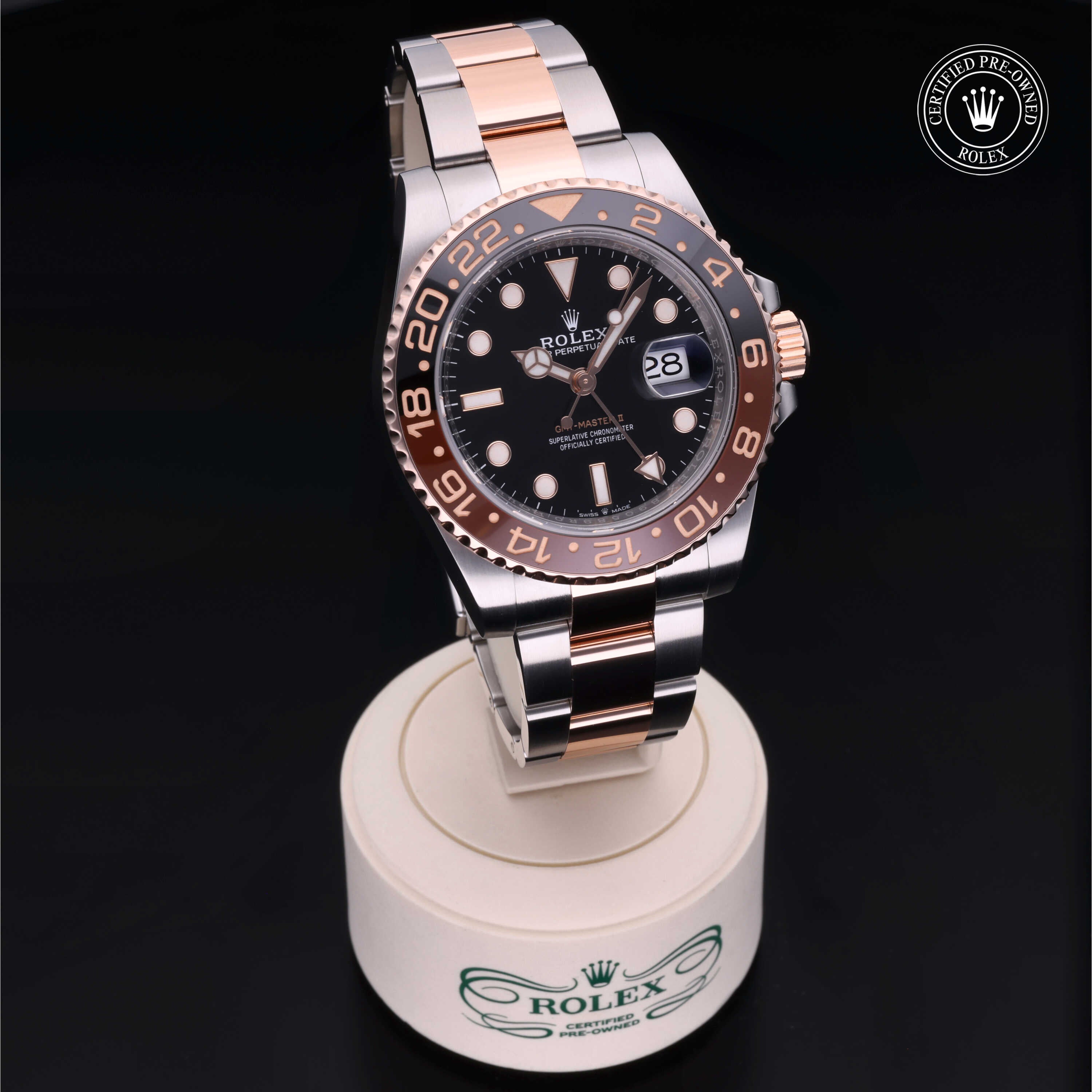 Rolex Certified Pre-Owned GMT Master II 40mm 126711CHNR 890589R0 - 360° view