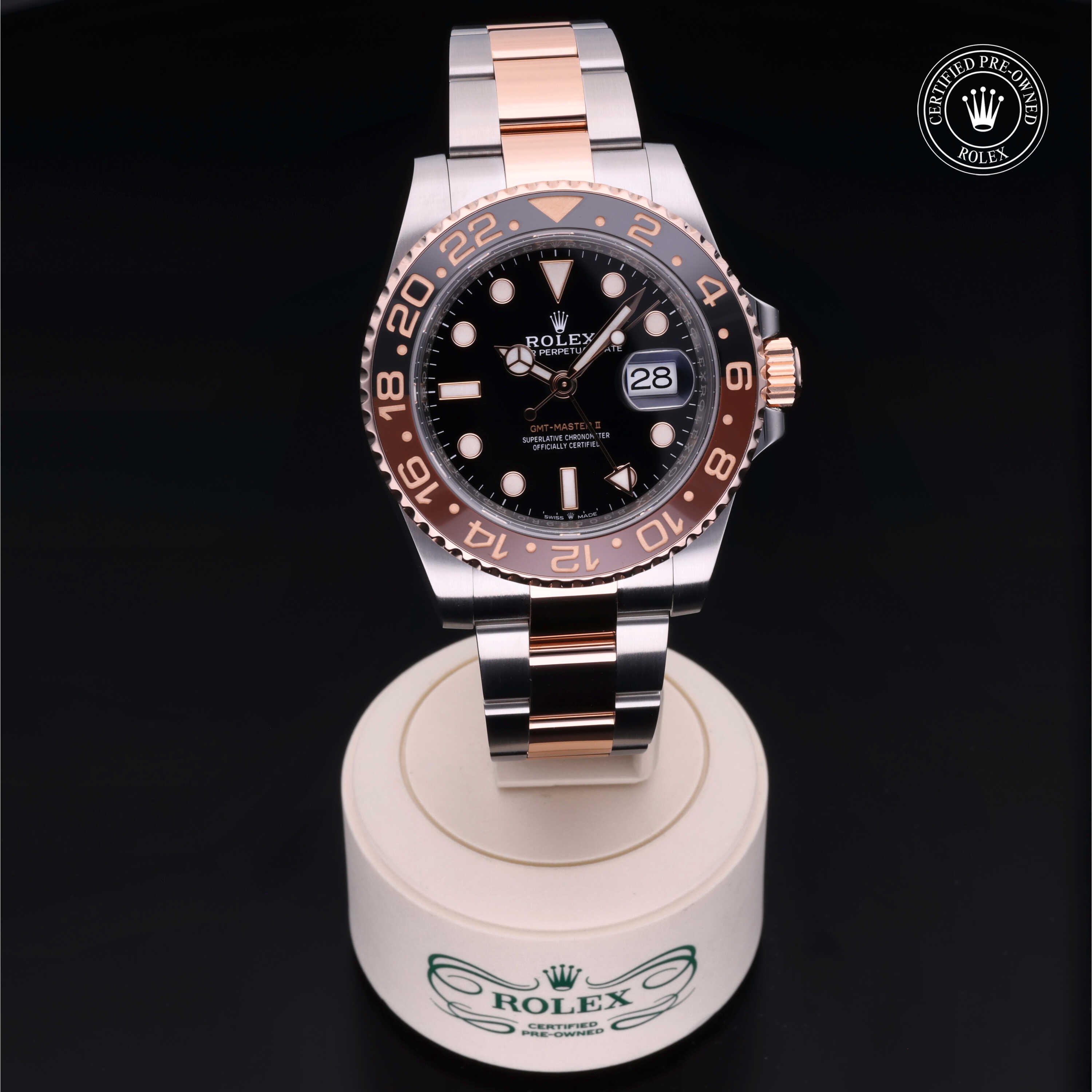 Rolex Certified Pre-Owned GMT Master II 40mm 126711CHNR 890589R0 - 360° view
