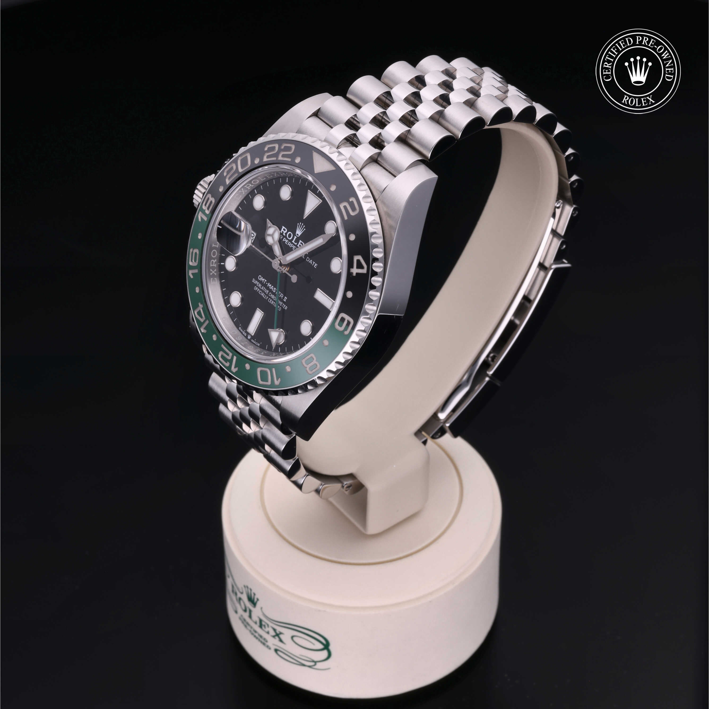 Rolex Certified Pre-Owned GMT-Master II LHD 40mm M126720VTNR 39G76069 - 360° view