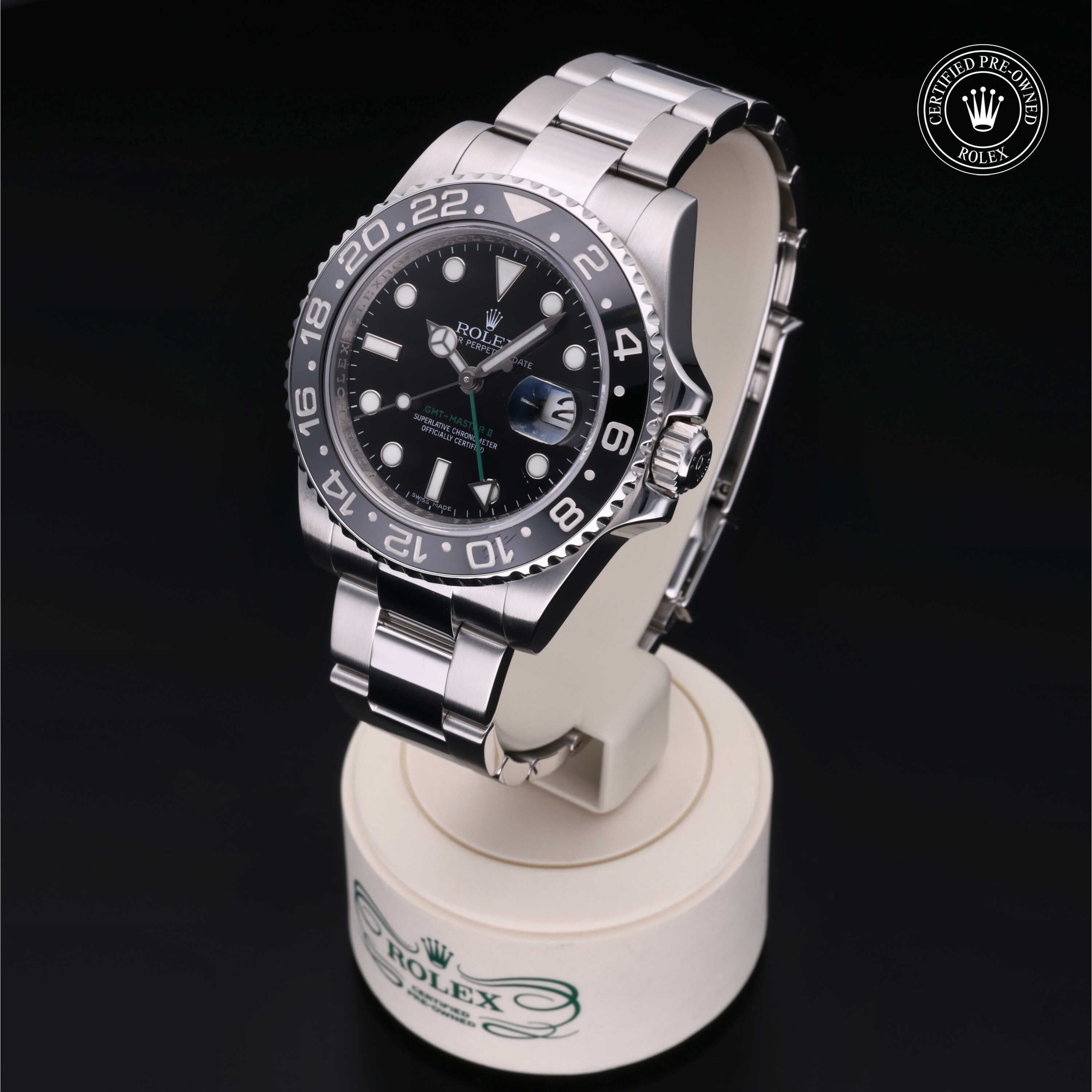 Rolex Certified Pre-Owned GMT-Master II 40mm 116710LN R8152259 - 360° view