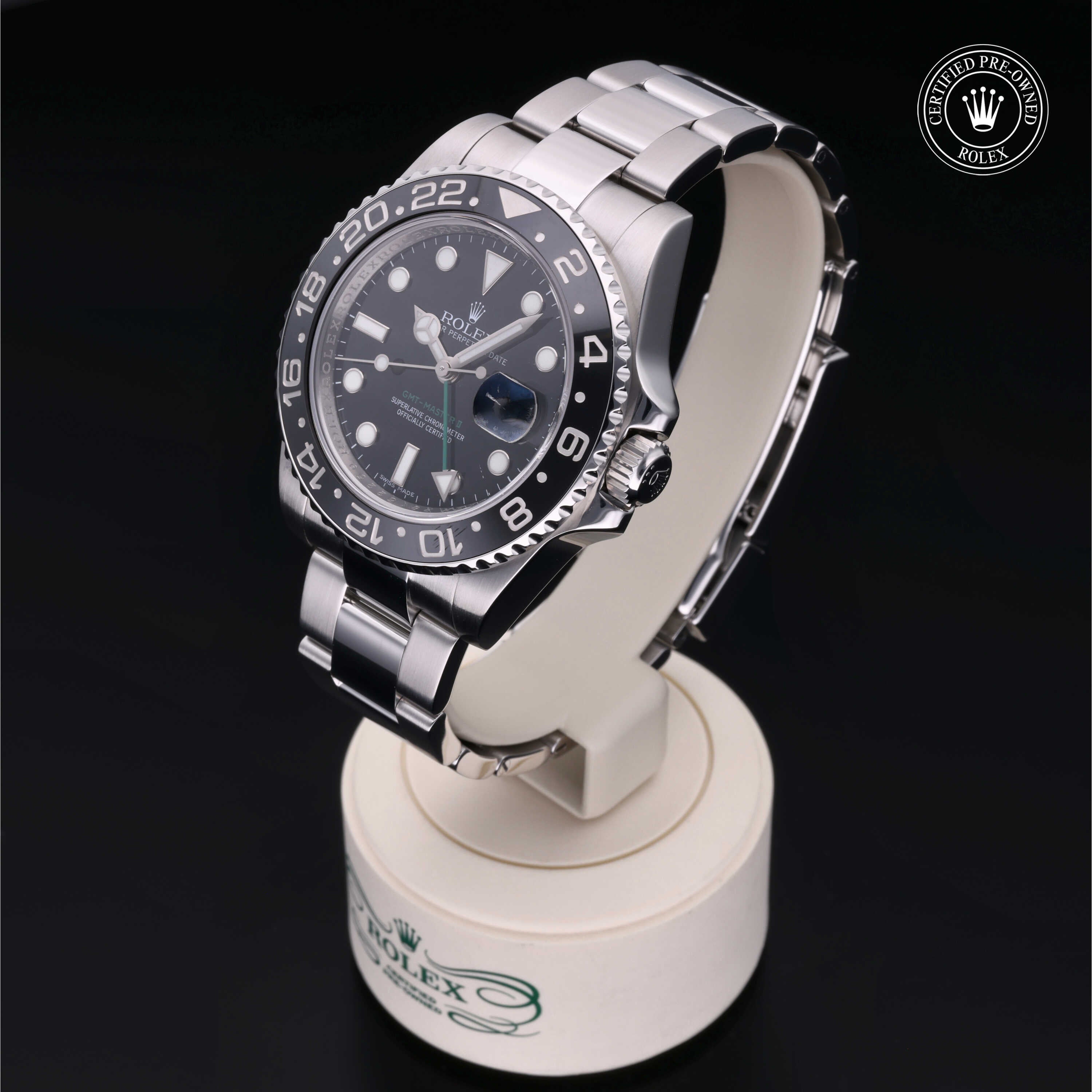 Rolex Certified Pre-Owned GMT-Master II 40mm 116710LN R8152259 - 360° view