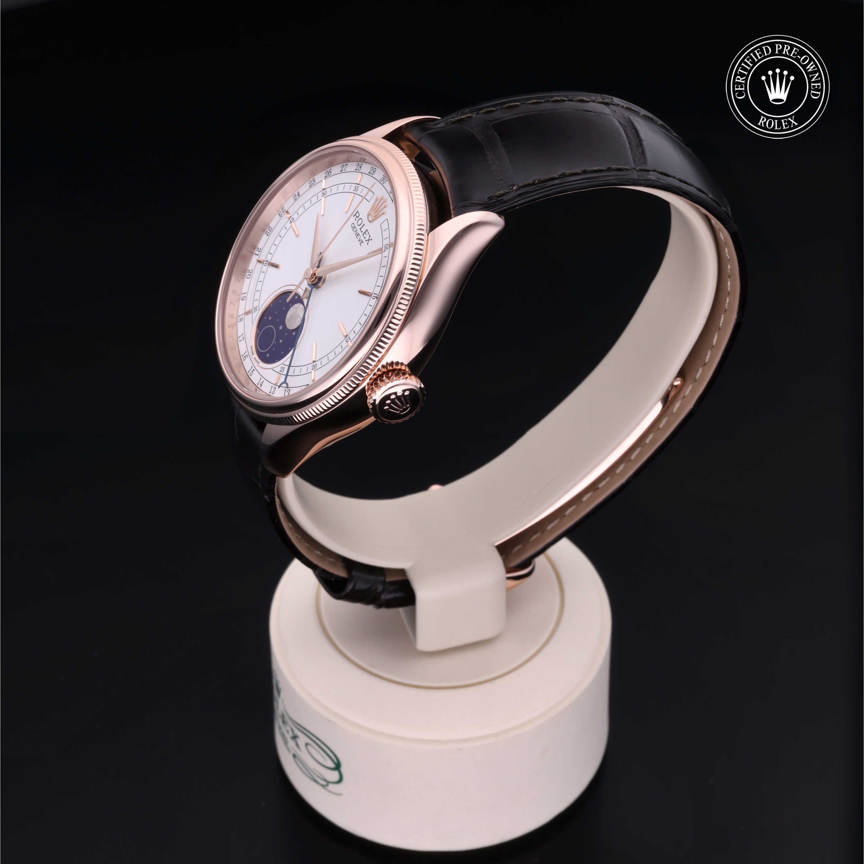 Rolex Certified Pre-Owned Cellini Moonphase 39mm 50535 55J367R2 - 360° view