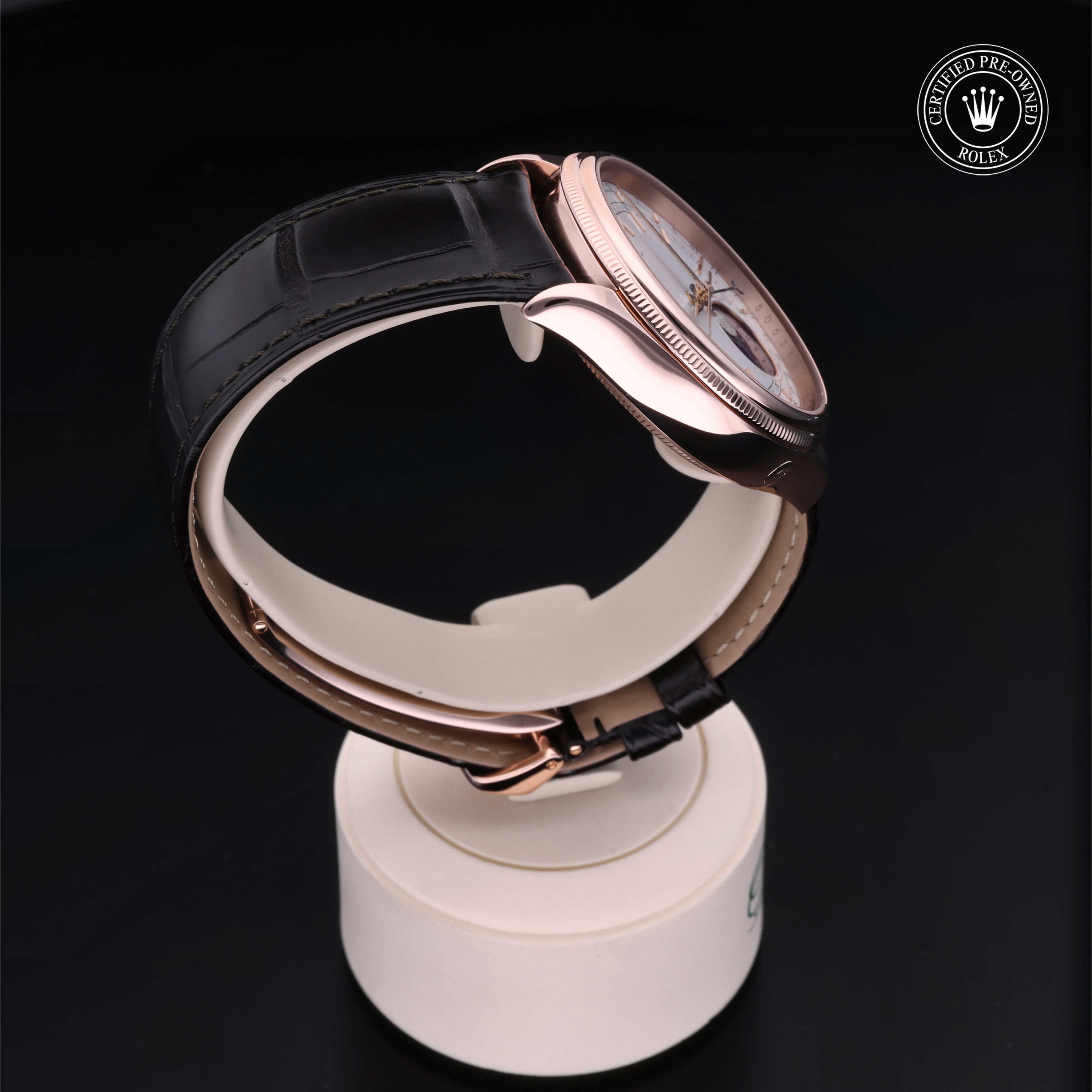 Rolex Certified Pre-Owned Cellini Moonphase 39mm 50535 55J367R2 - 360° view
