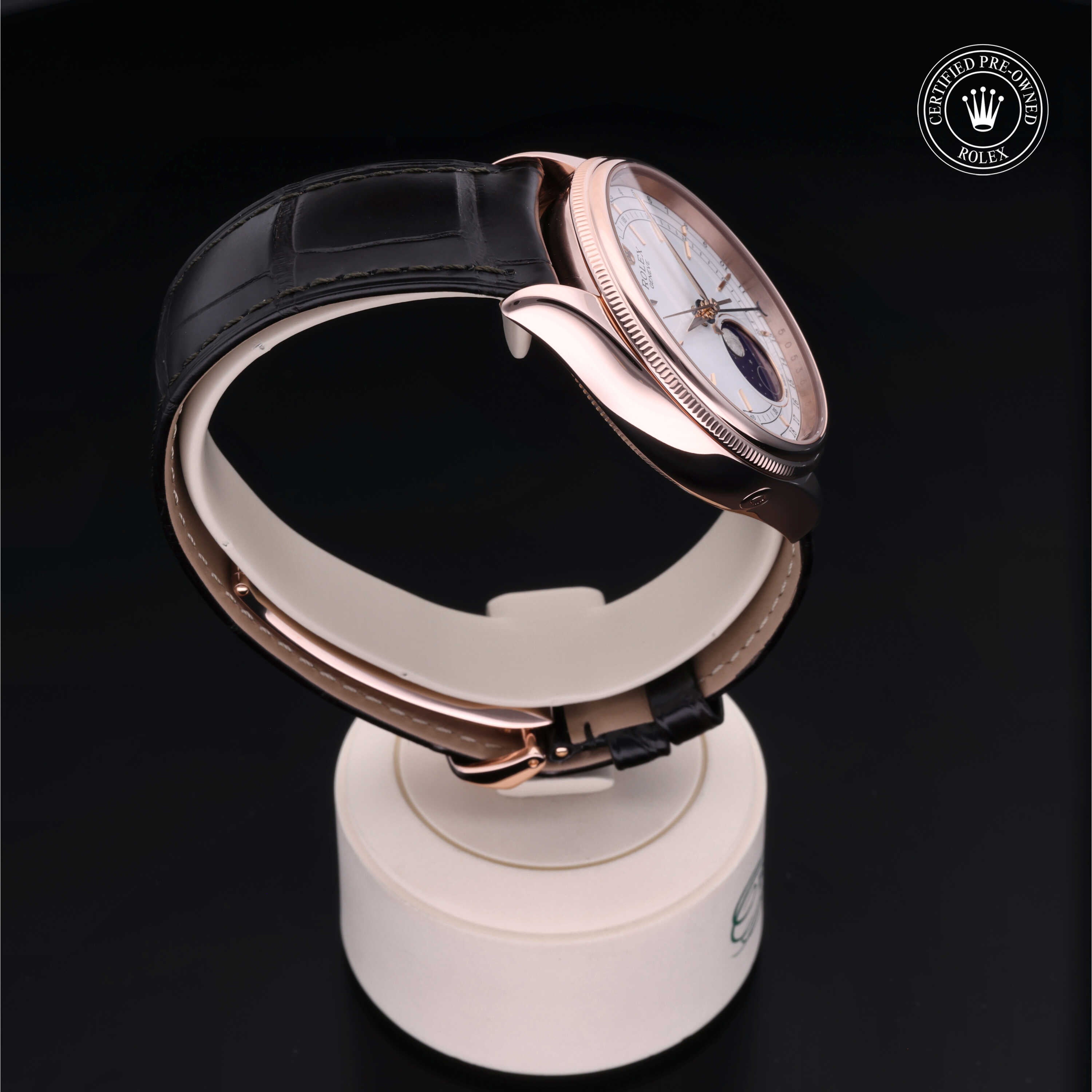 Rolex Certified Pre-Owned Cellini Moonphase 39mm 50535 55J367R2 - 360° view