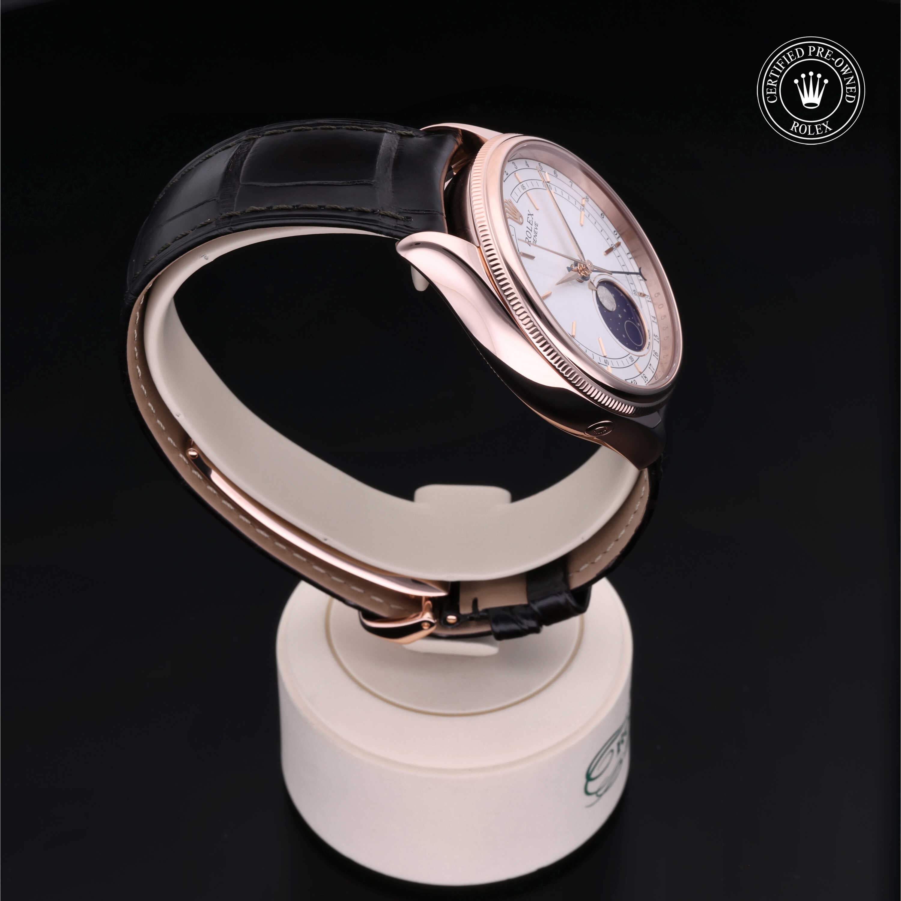 Rolex Certified Pre-Owned Cellini Moonphase 39mm 50535 55J367R2 - 360° view
