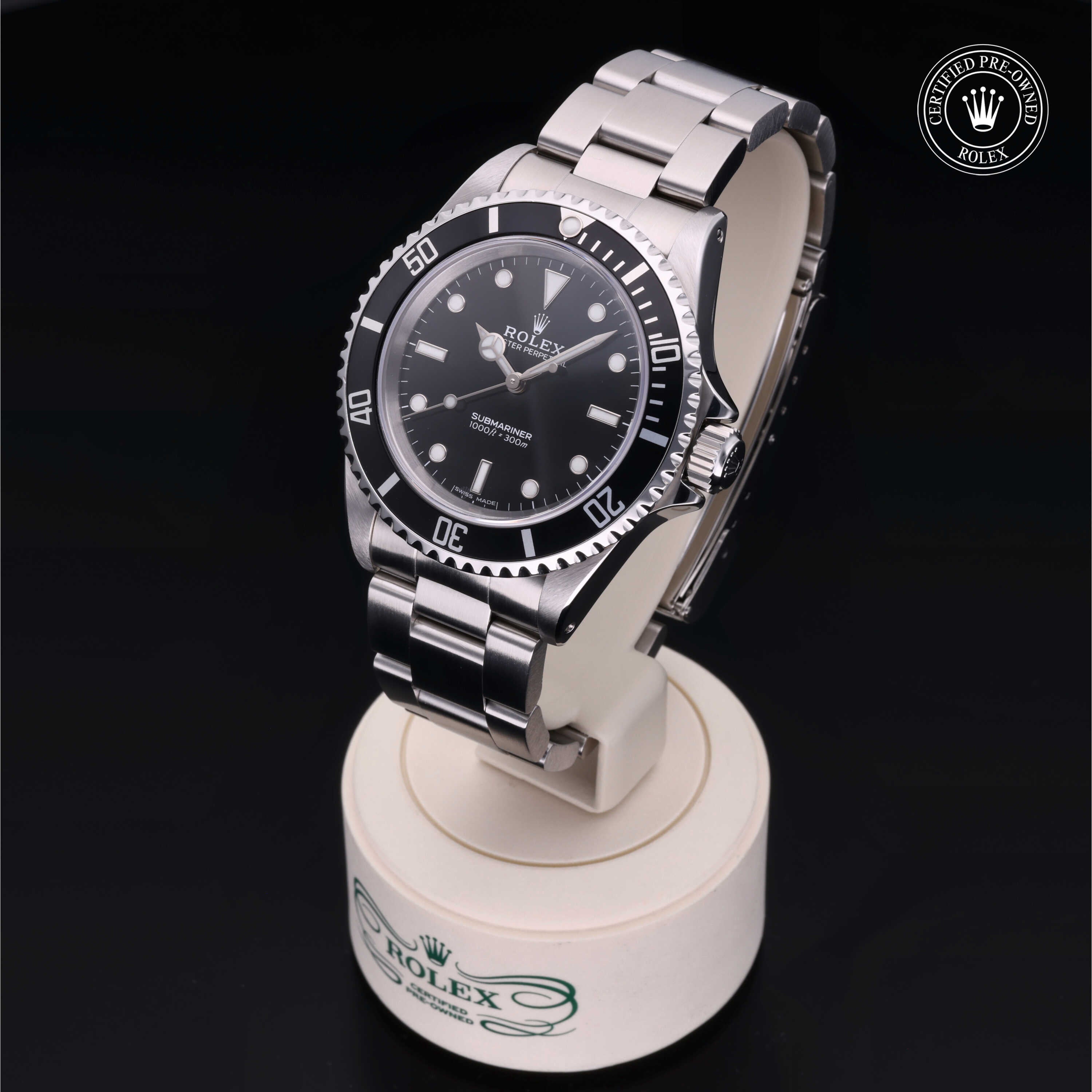 Rolex Certified Pre-Owned Submariner 40mm 14060 N119897 - 360° view