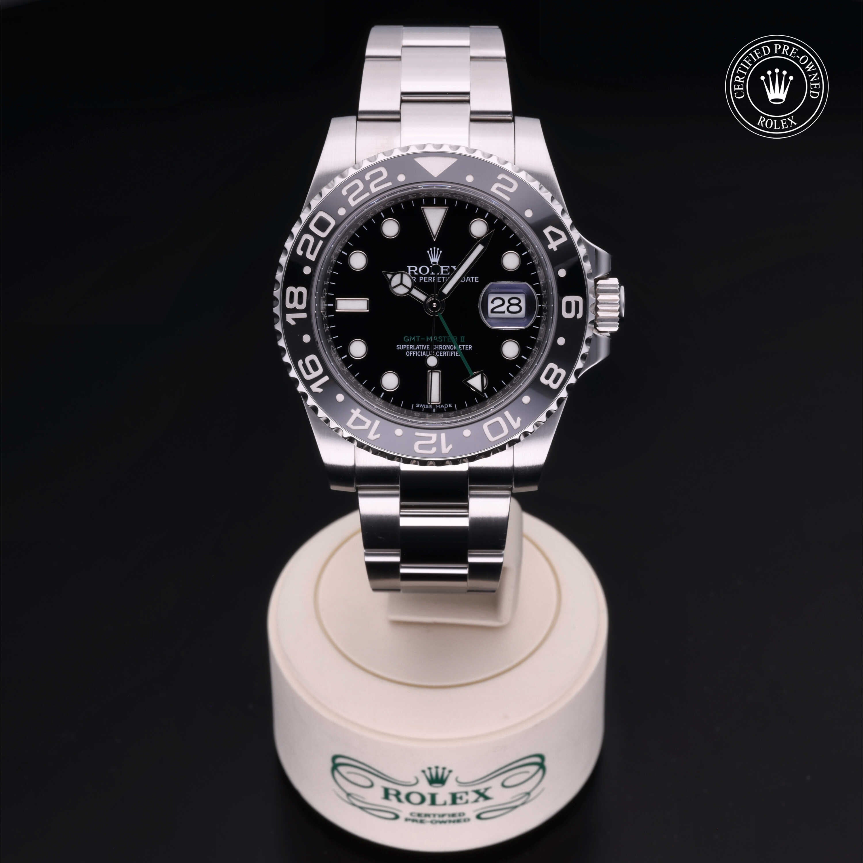 Rolex Certified Pre-Owned GMT-Master II 40mm 116710LN 5J2K4512 - 360° view