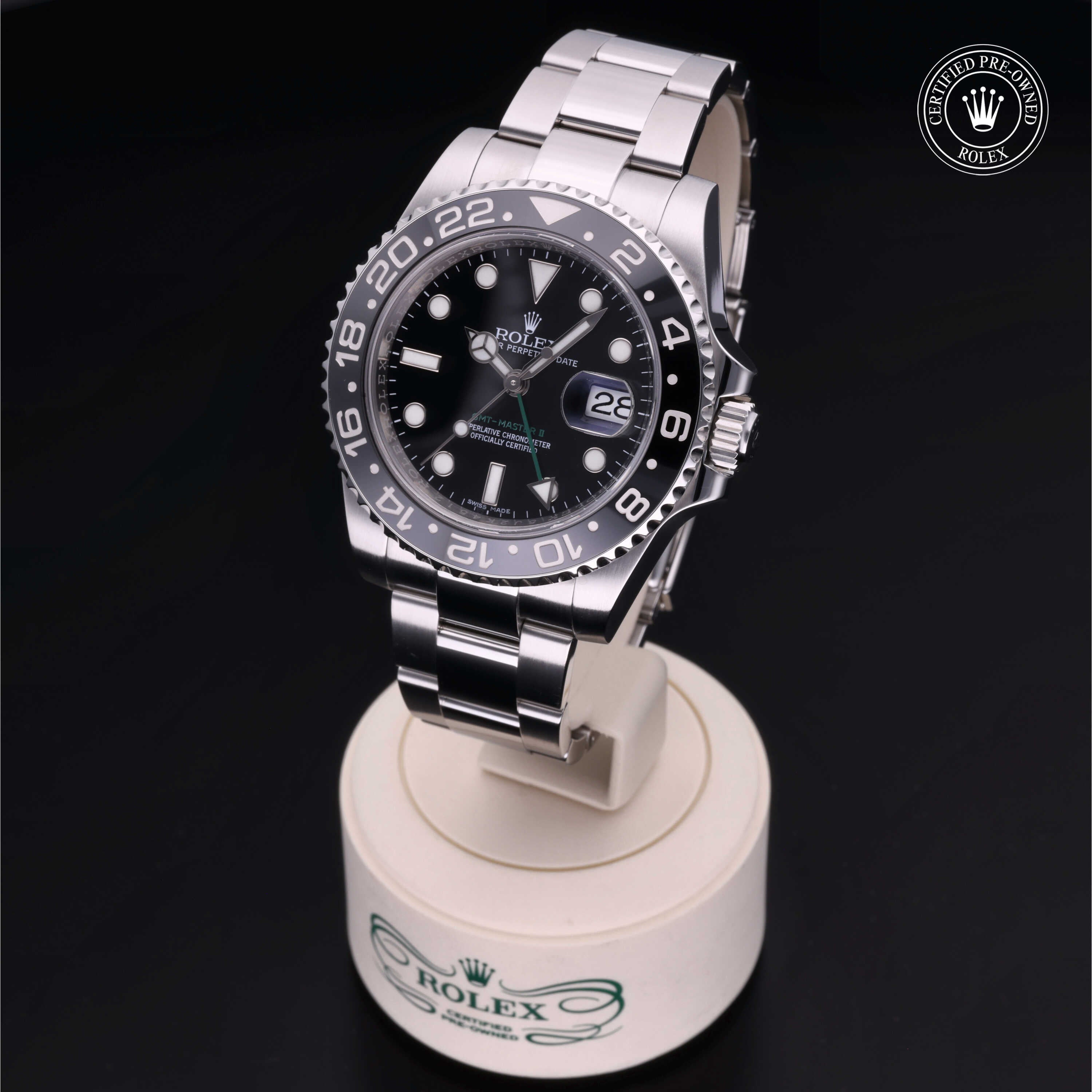 Rolex Certified Pre-Owned GMT-Master II 40mm 116710LN 5J2K4512 - 360° view