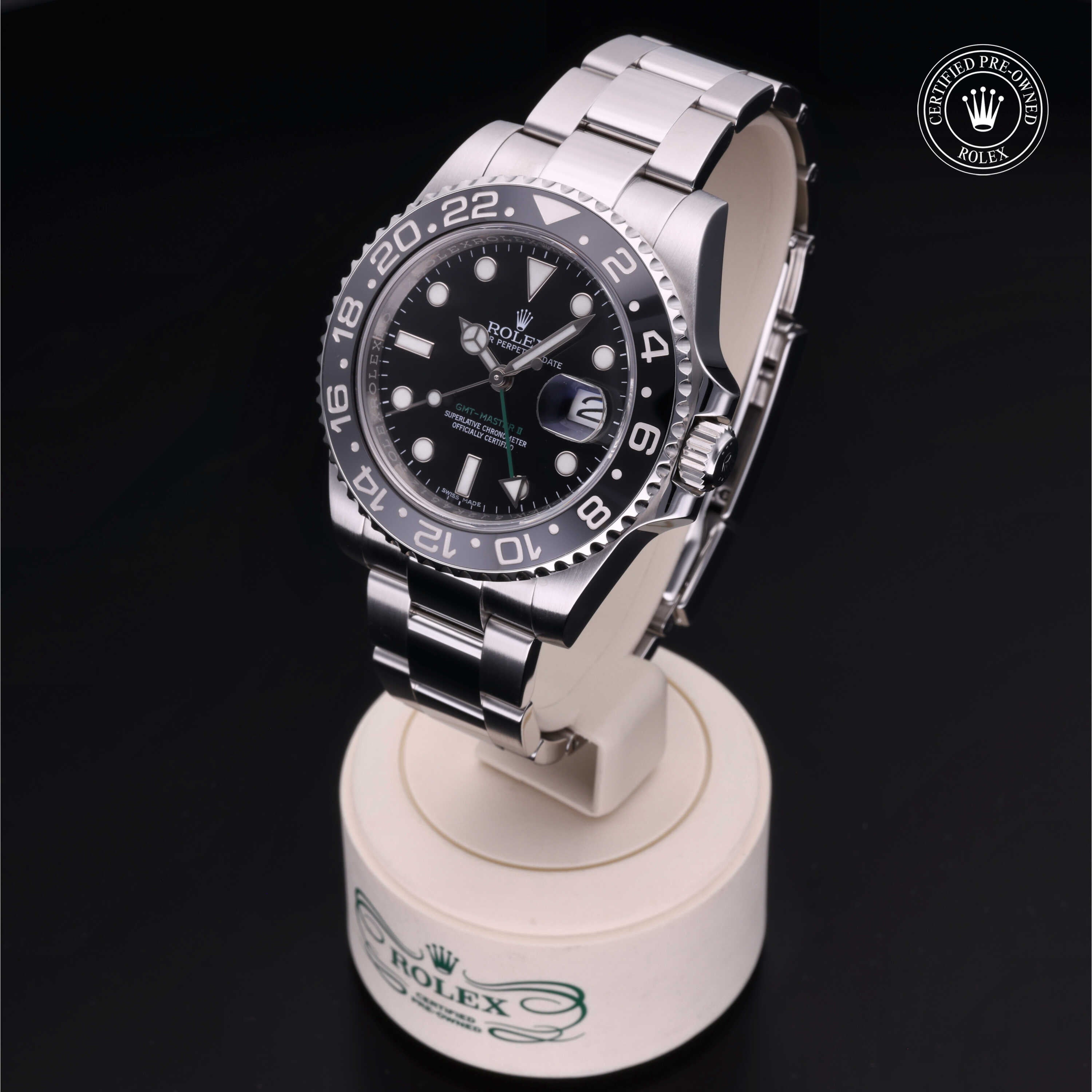 Rolex Certified Pre-Owned GMT-Master II 40mm 116710LN 5J2K4512 - 360° view