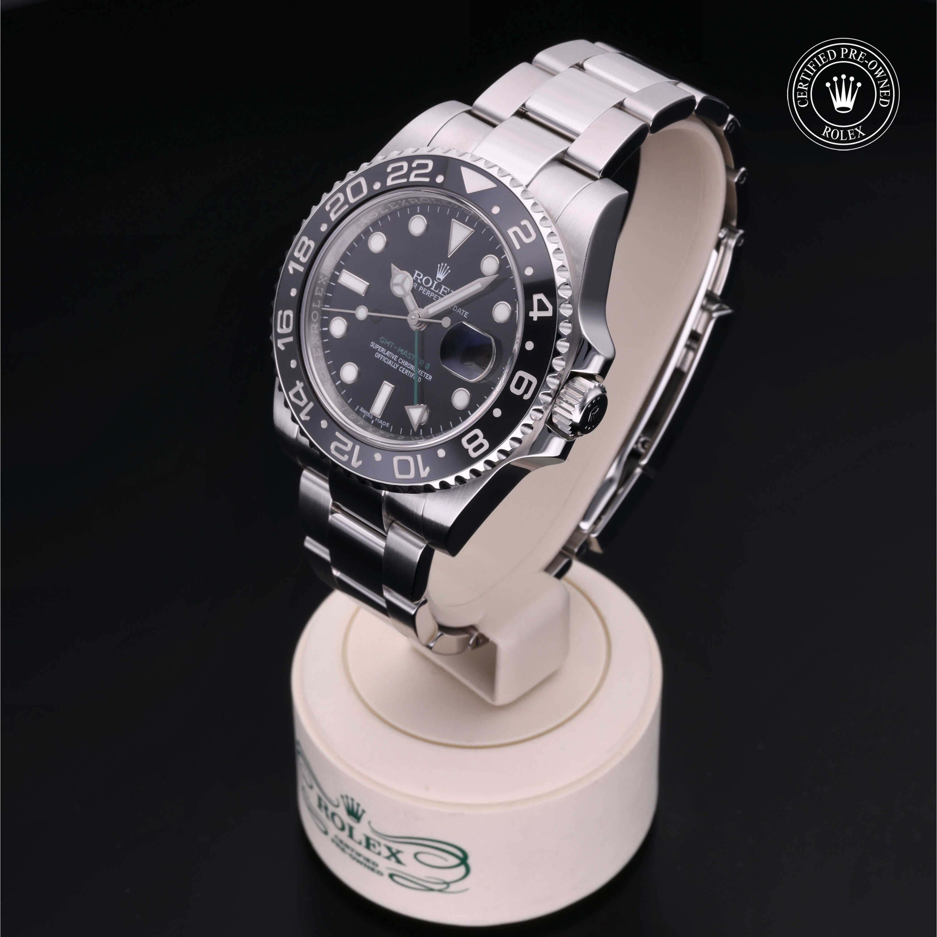 Rolex Certified Pre-Owned GMT-Master II 40mm 116710LN 5J2K4512 - 360° view